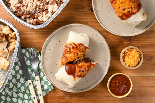 Cheesy Chicken Burrito Suizo Recipe - Home Chef