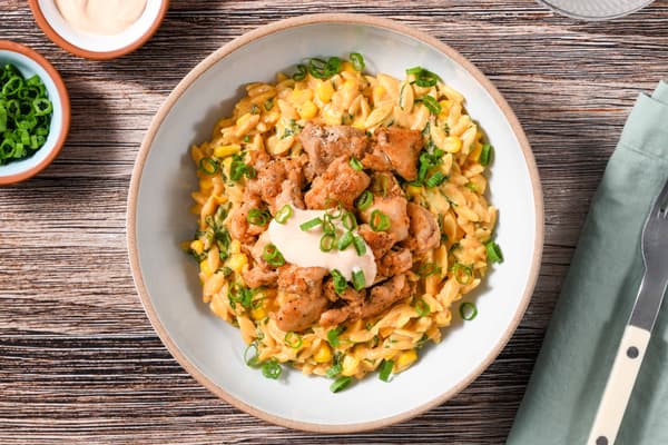 Cajun Chicken Orzo