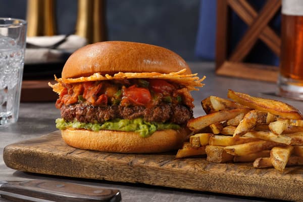 Ramsay’s Parmesan Crisp Beef Burger