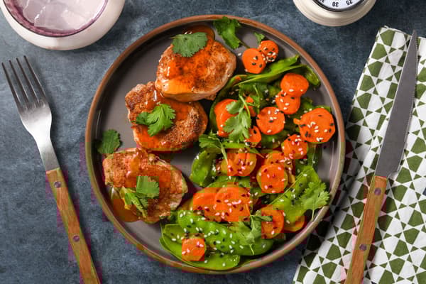 Spicy Apricot Pork Medallions