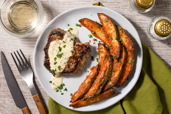 Weeknight Steak au Poivre