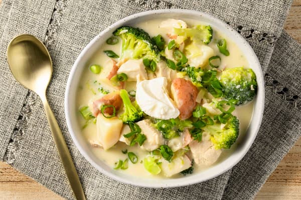 Cheesy Chicken Broccoli Chowder