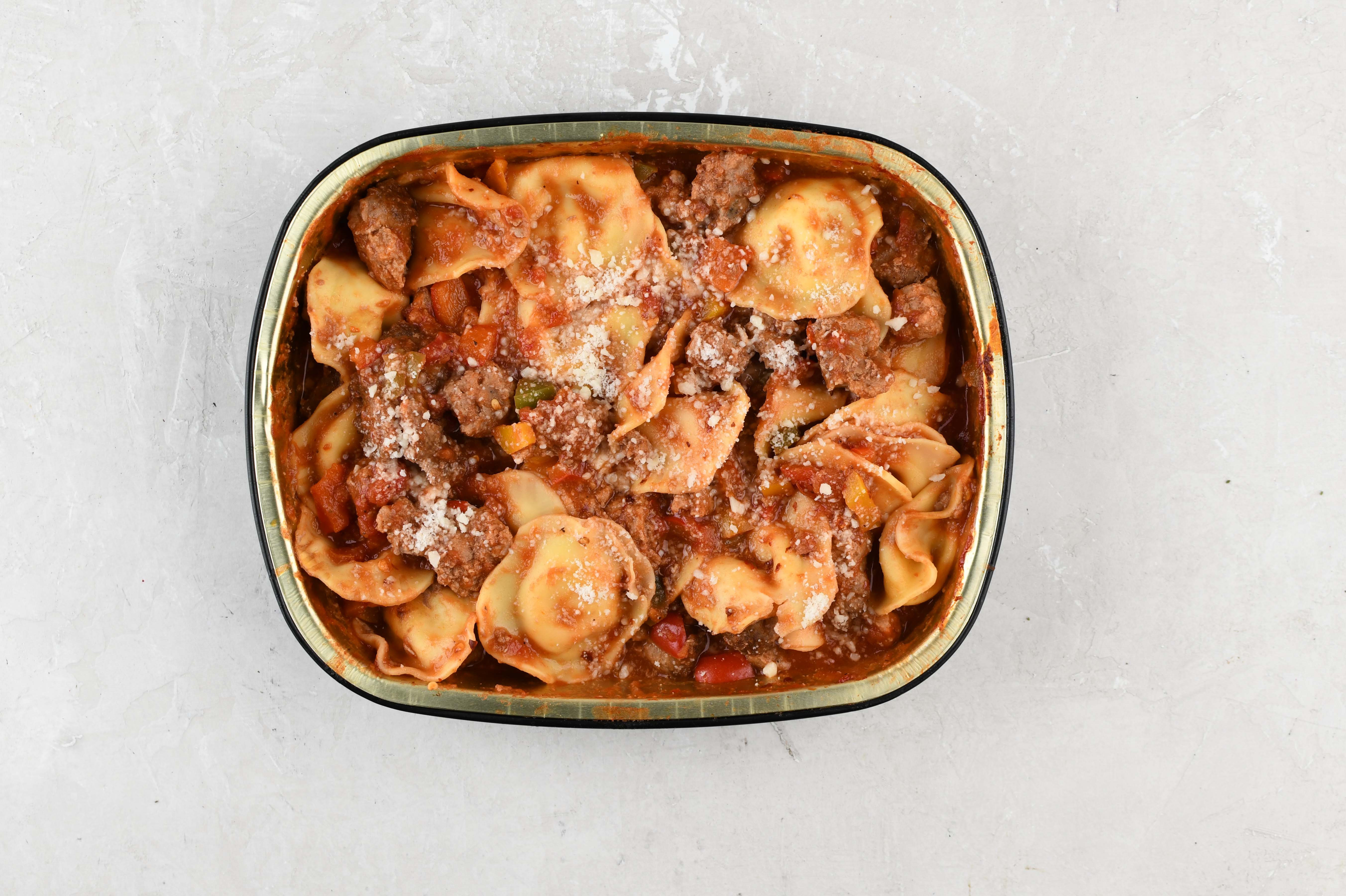 Turkey Diavolo Ravioli with Parmesan Recipe - Home Chef