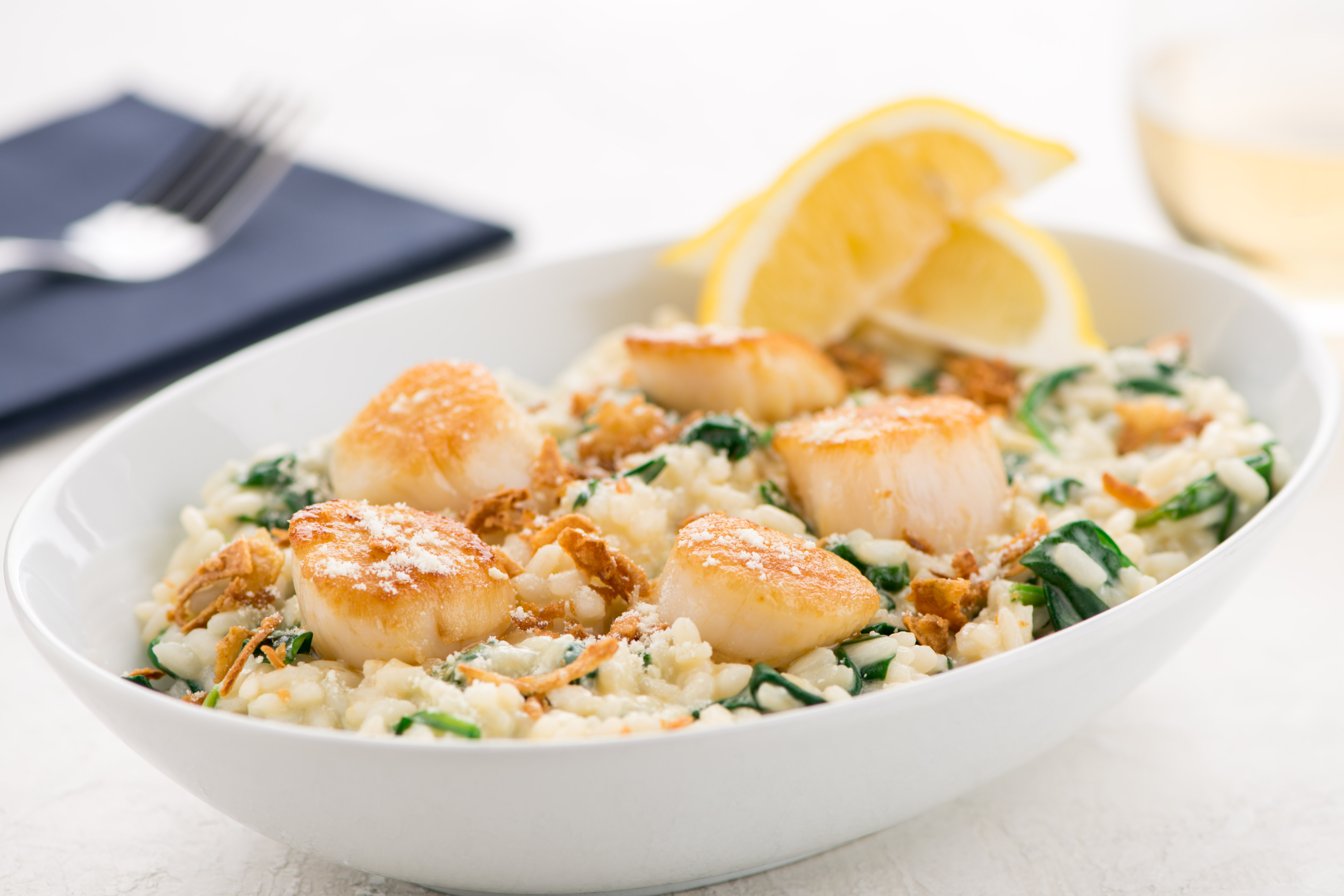 Scallops Rockefeller Risotto Scallop Rockefeller Risotto Recipe - Home Chef