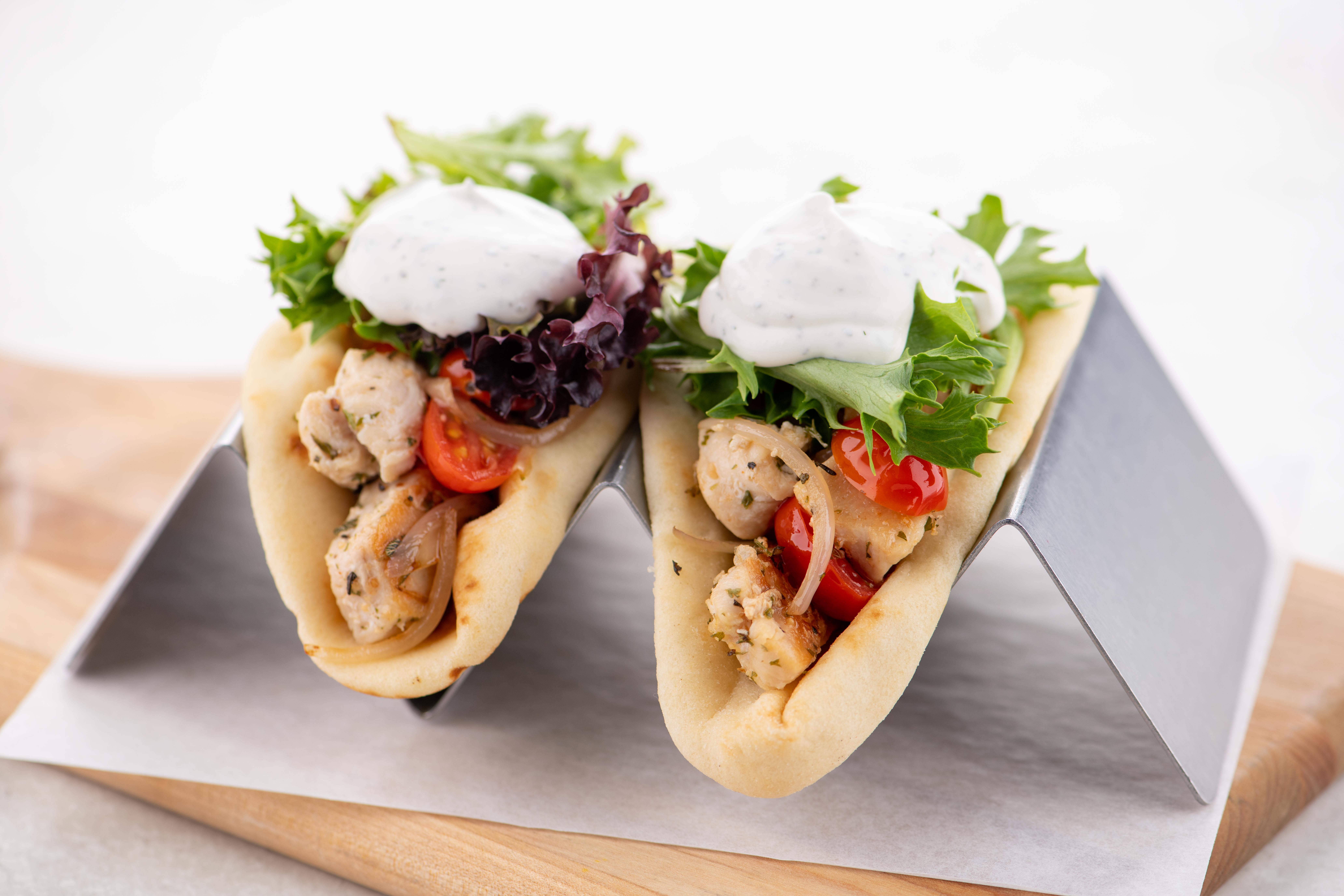 Chicken Gyros with Grape Tomatoes Recipe - Home Chef