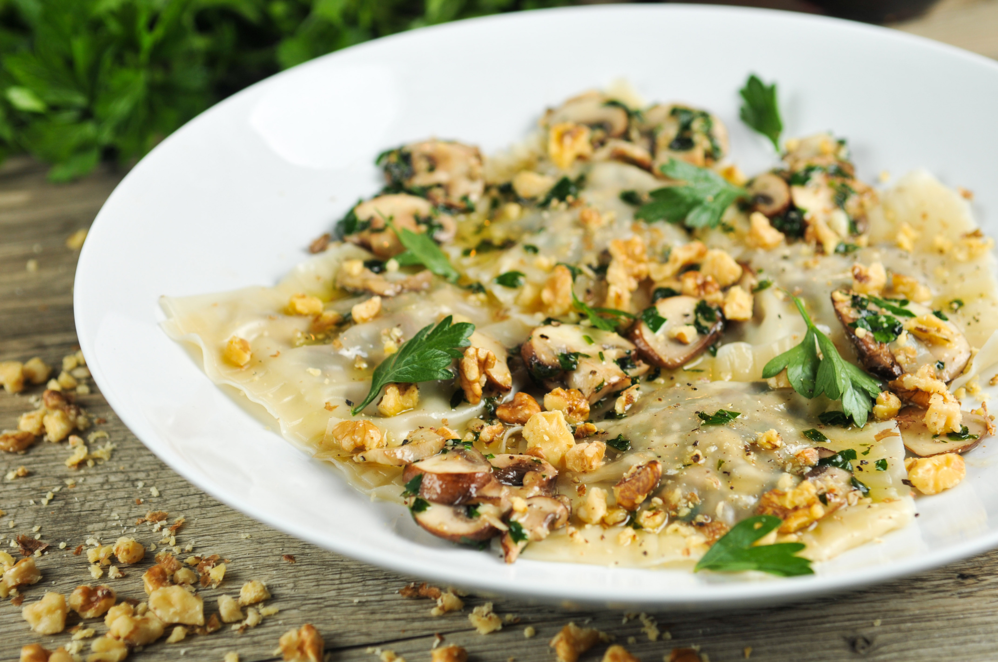 Wild Mushroom Ravioli Recipe - Home Chef