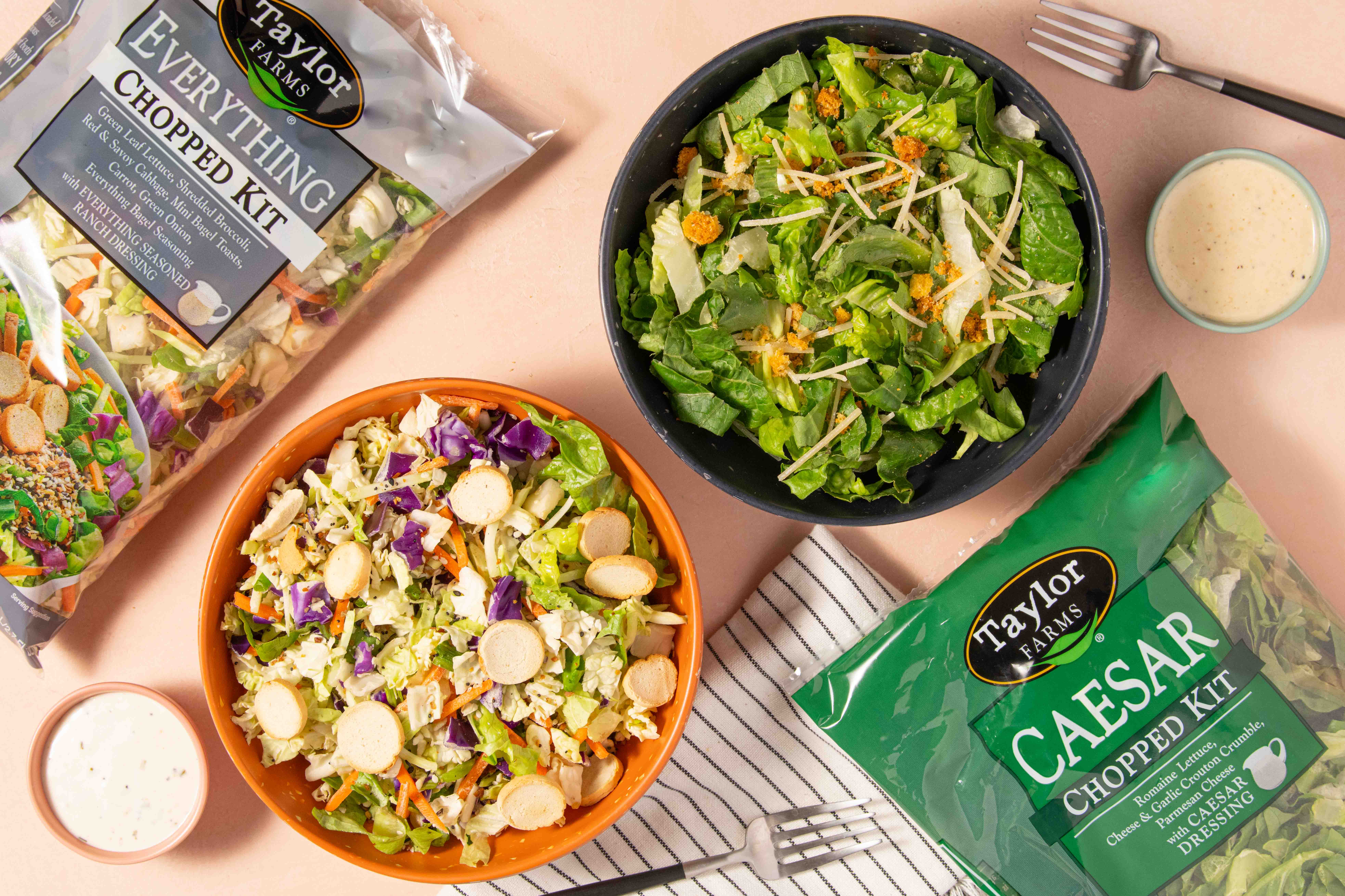 Caesar Chopped Salad & Everything Chopped Salad Recipe - Home Chef