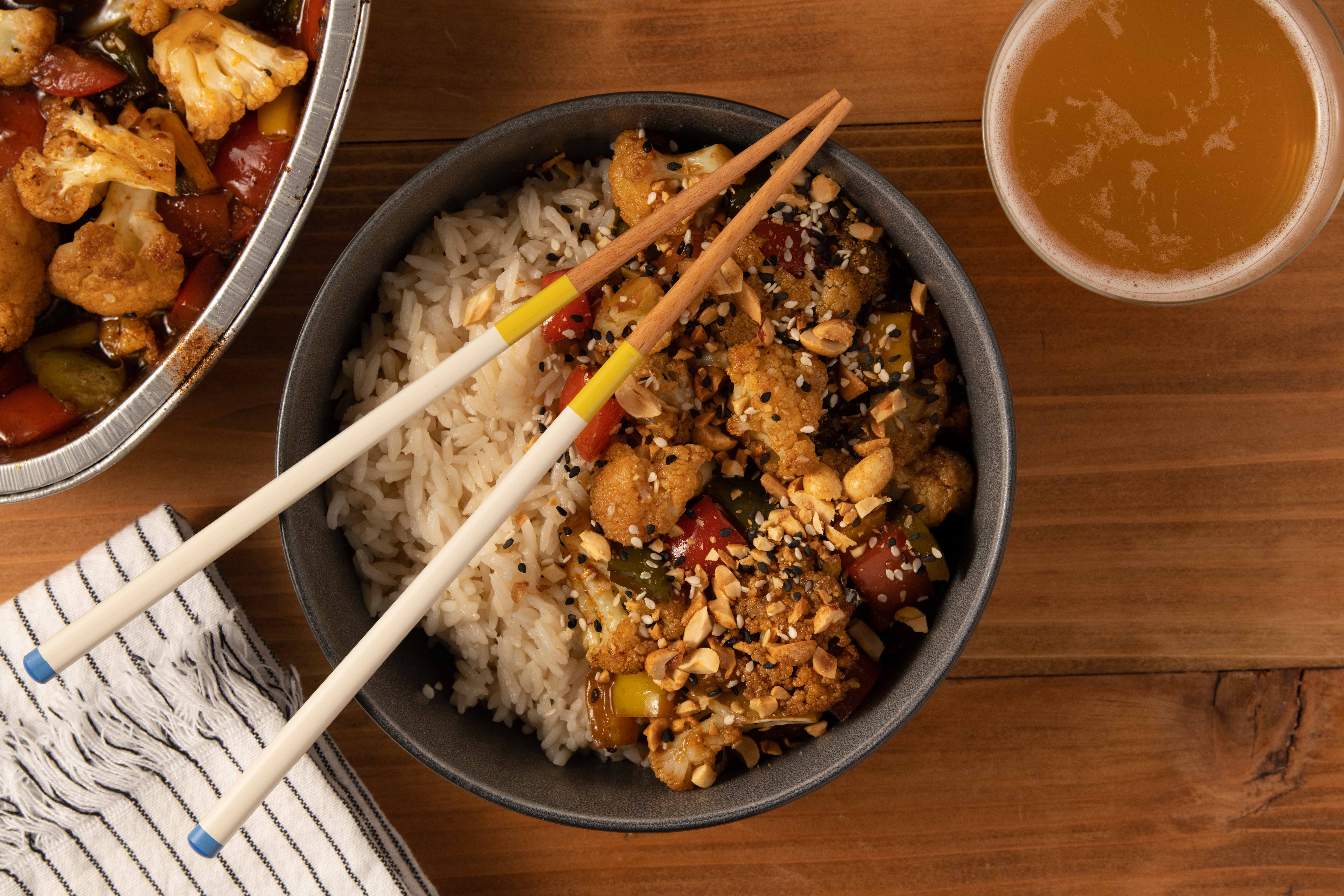 Baked Honey-Sesame Cauliflower Recipe - Home Chef