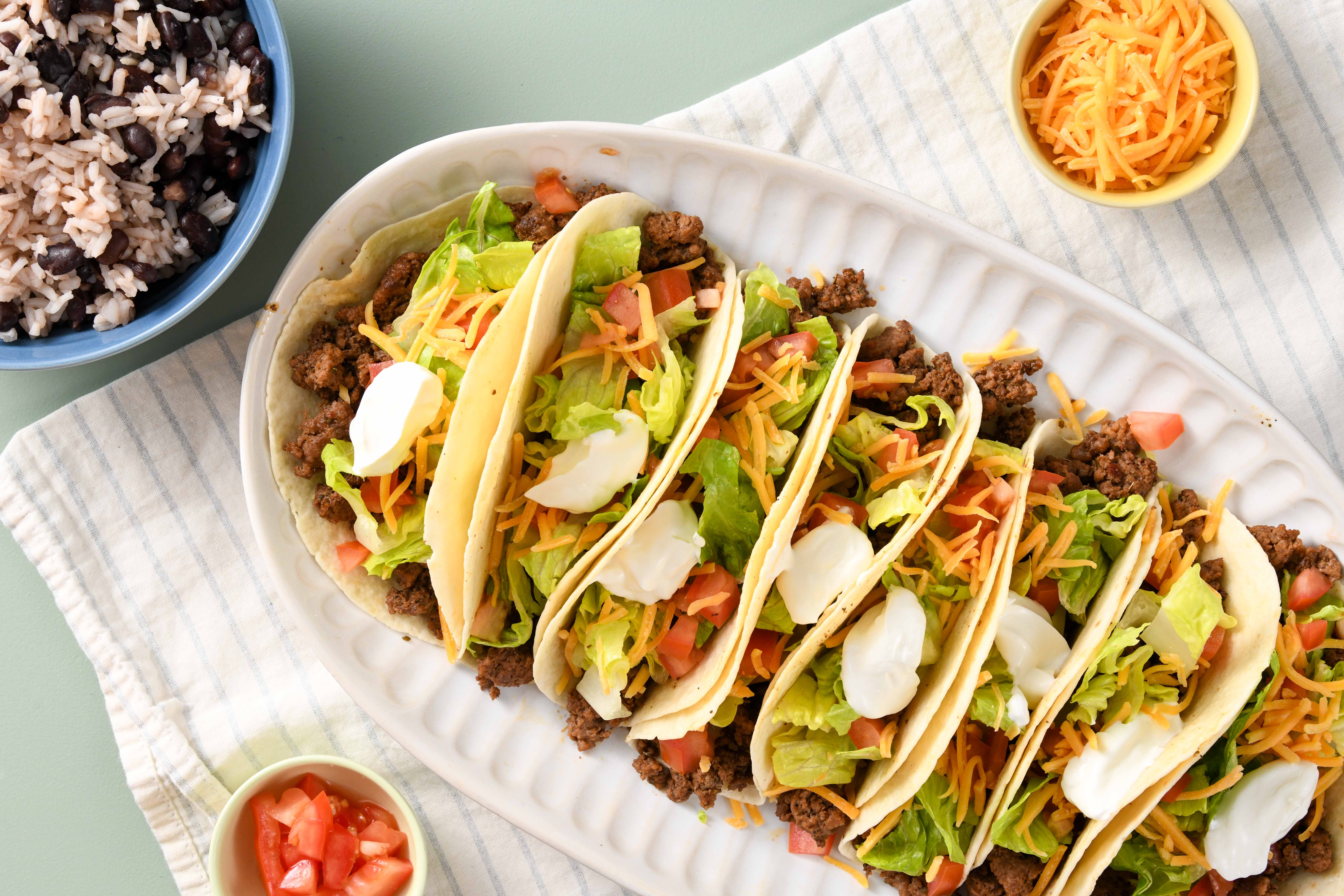 American-Style Ground Beef Tacos Recipe - Home Chef