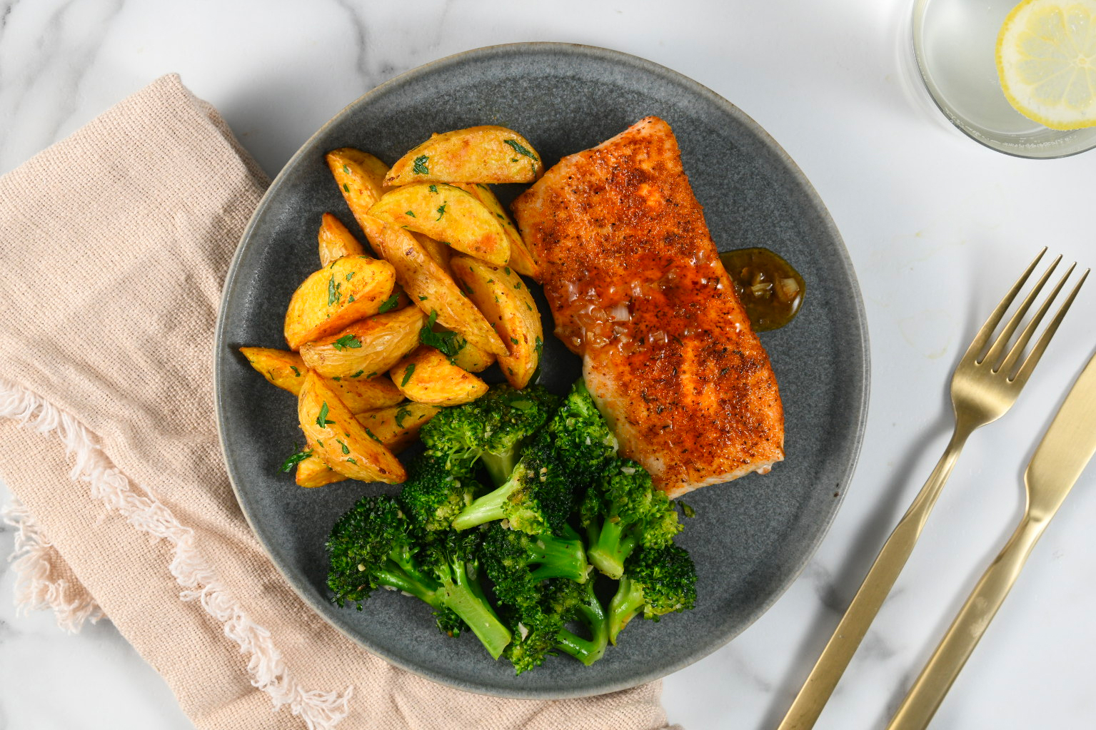 Citrus-Glazed Yellowtail Recipe - Home Chef