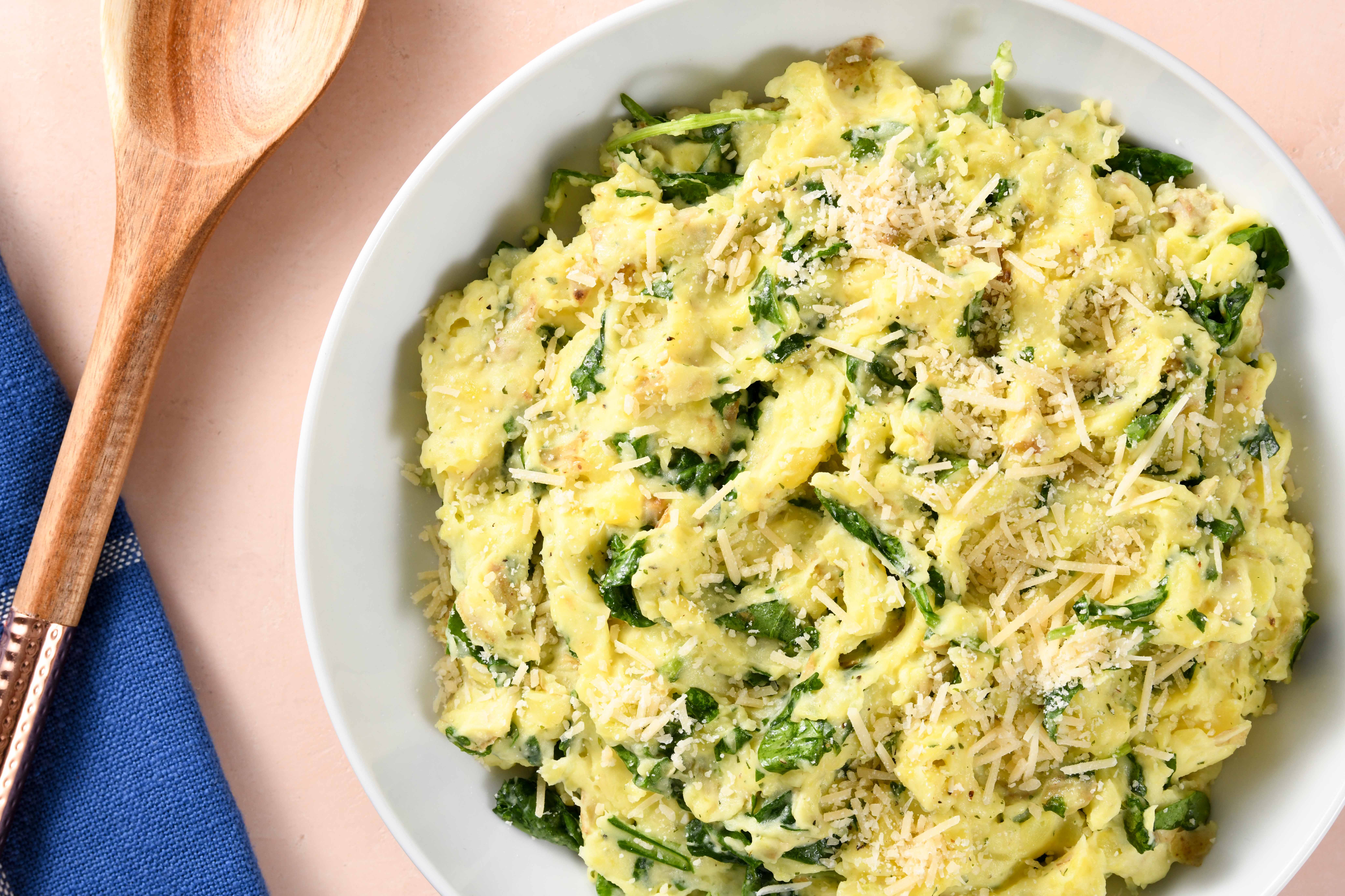 Potatoes Rockefeller Cheesy Rockefeller Mashed Potatoes Recipe - Home Chef
