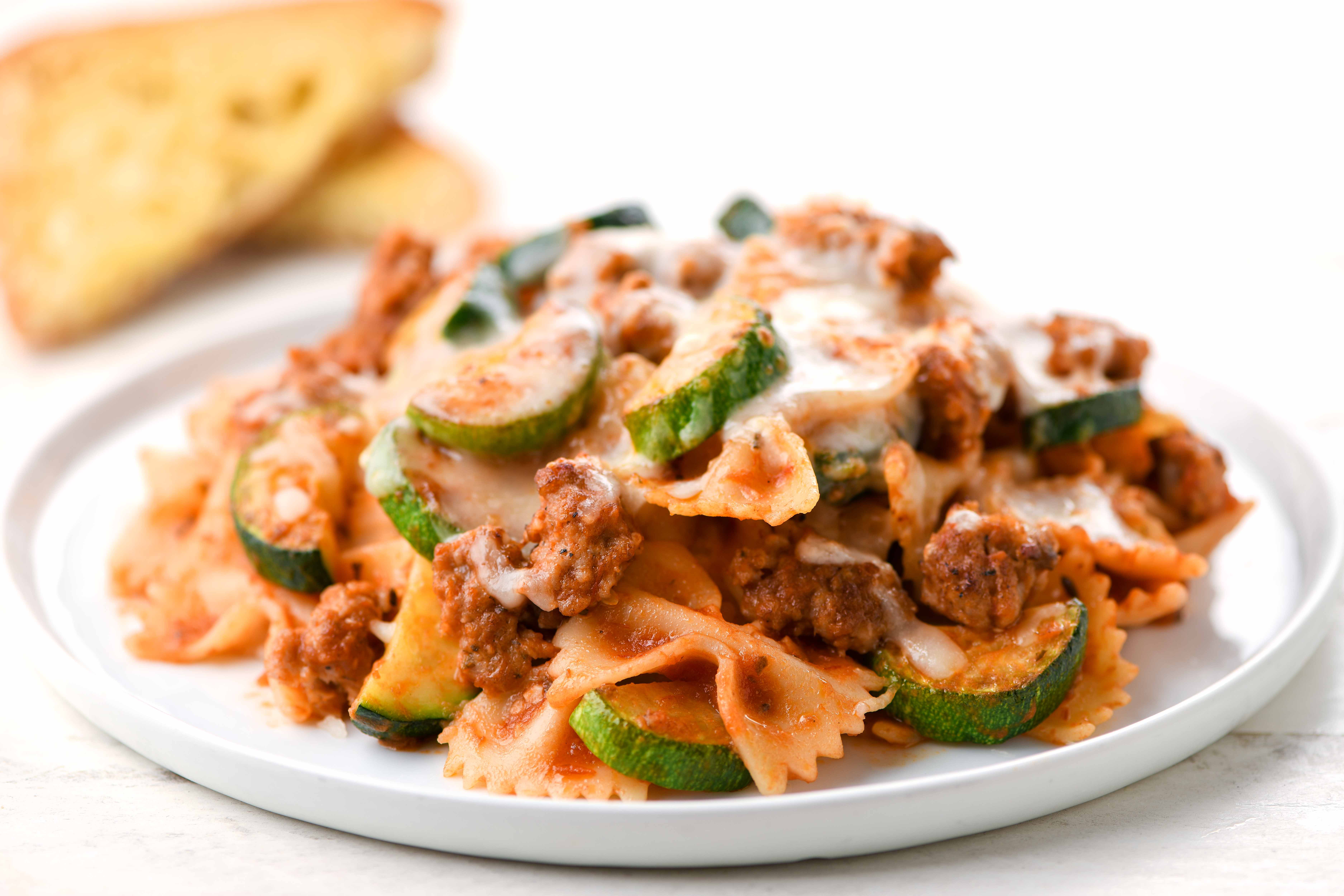 Baked Italian Sausage Farfalle Recipe Home Chef