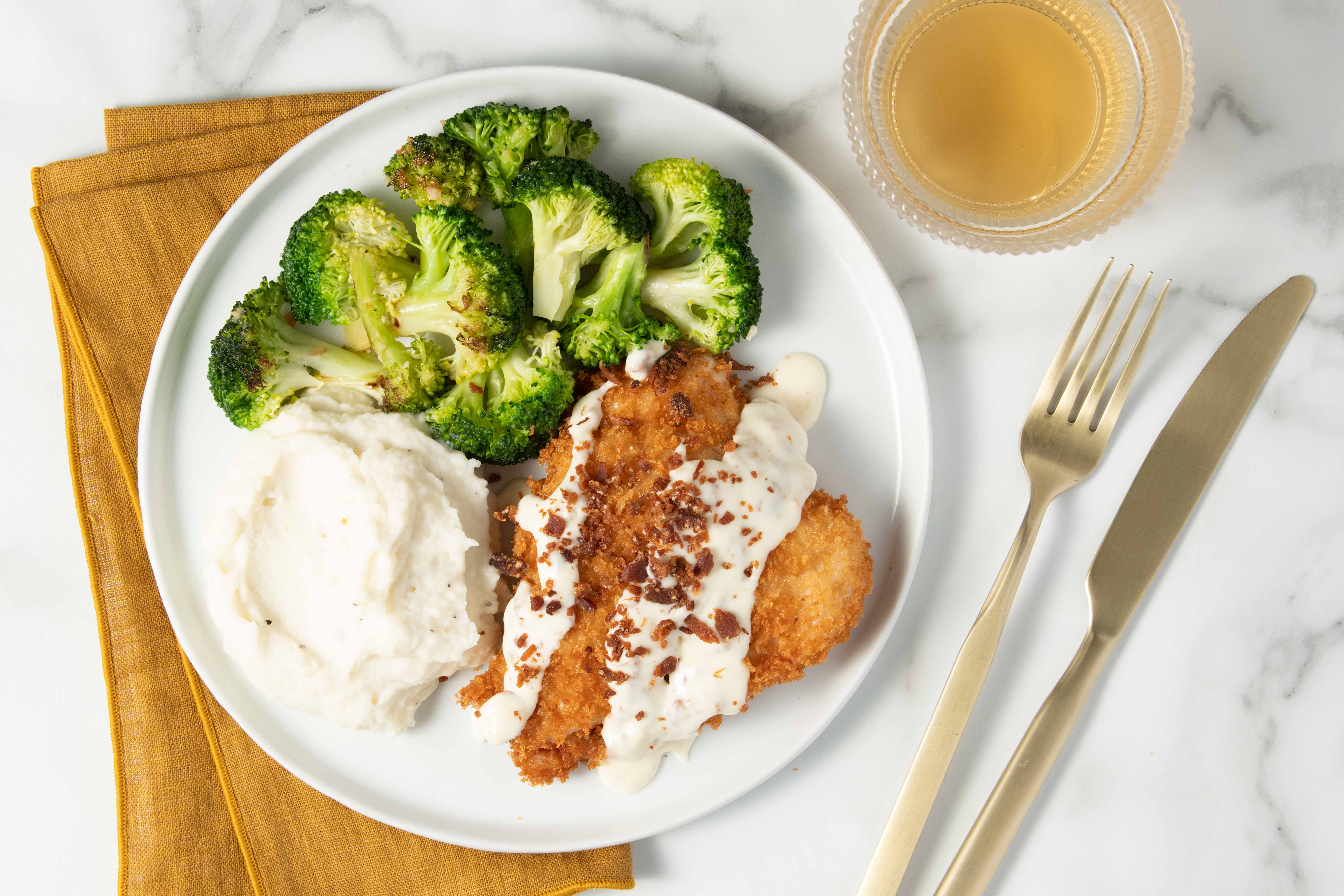 Fried Chicken and Cordon Bleu Sauce Recipe - Home Chef