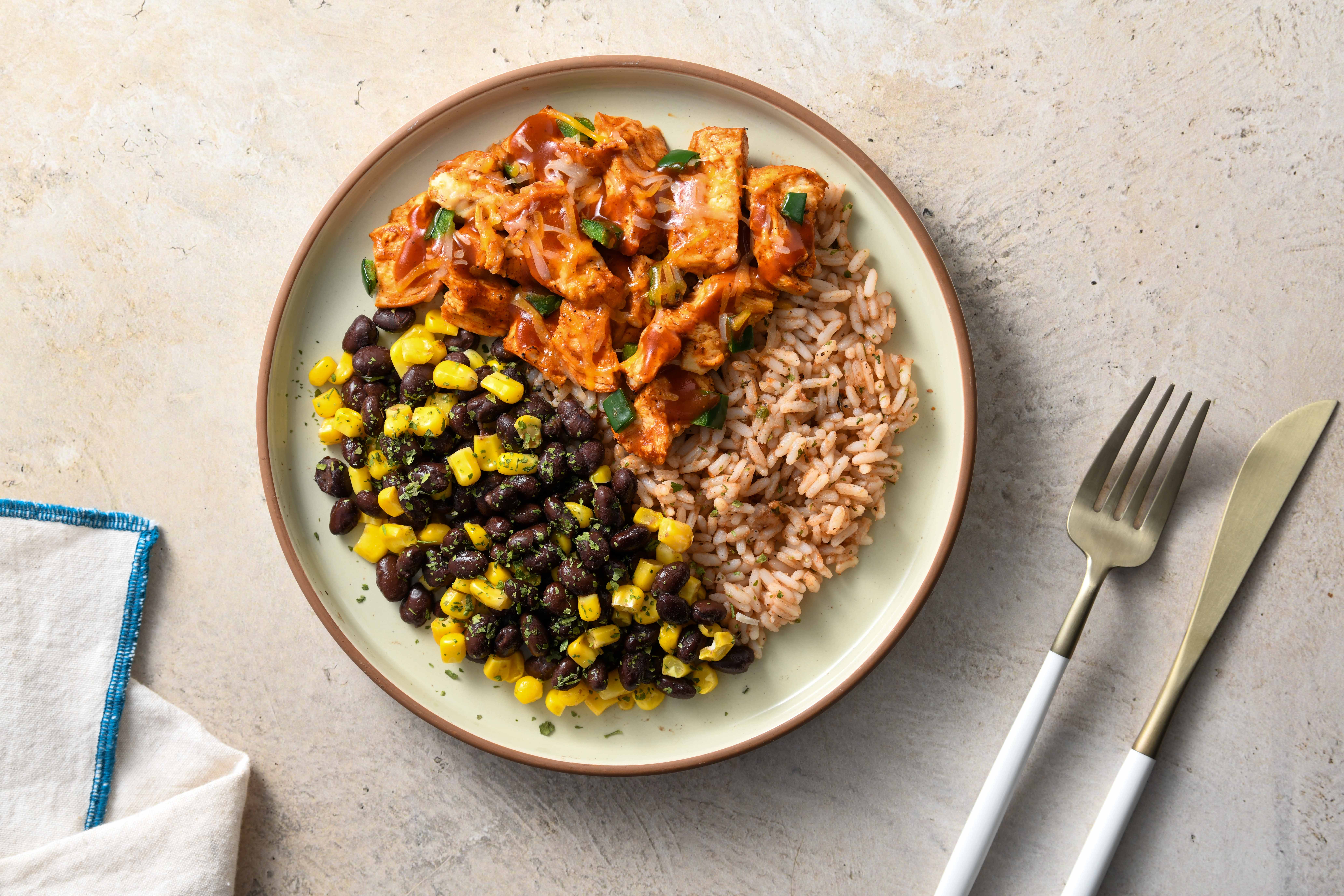Tinga Rice Spicy Chicken Tinga Rice Bowl Recipe - Tempo