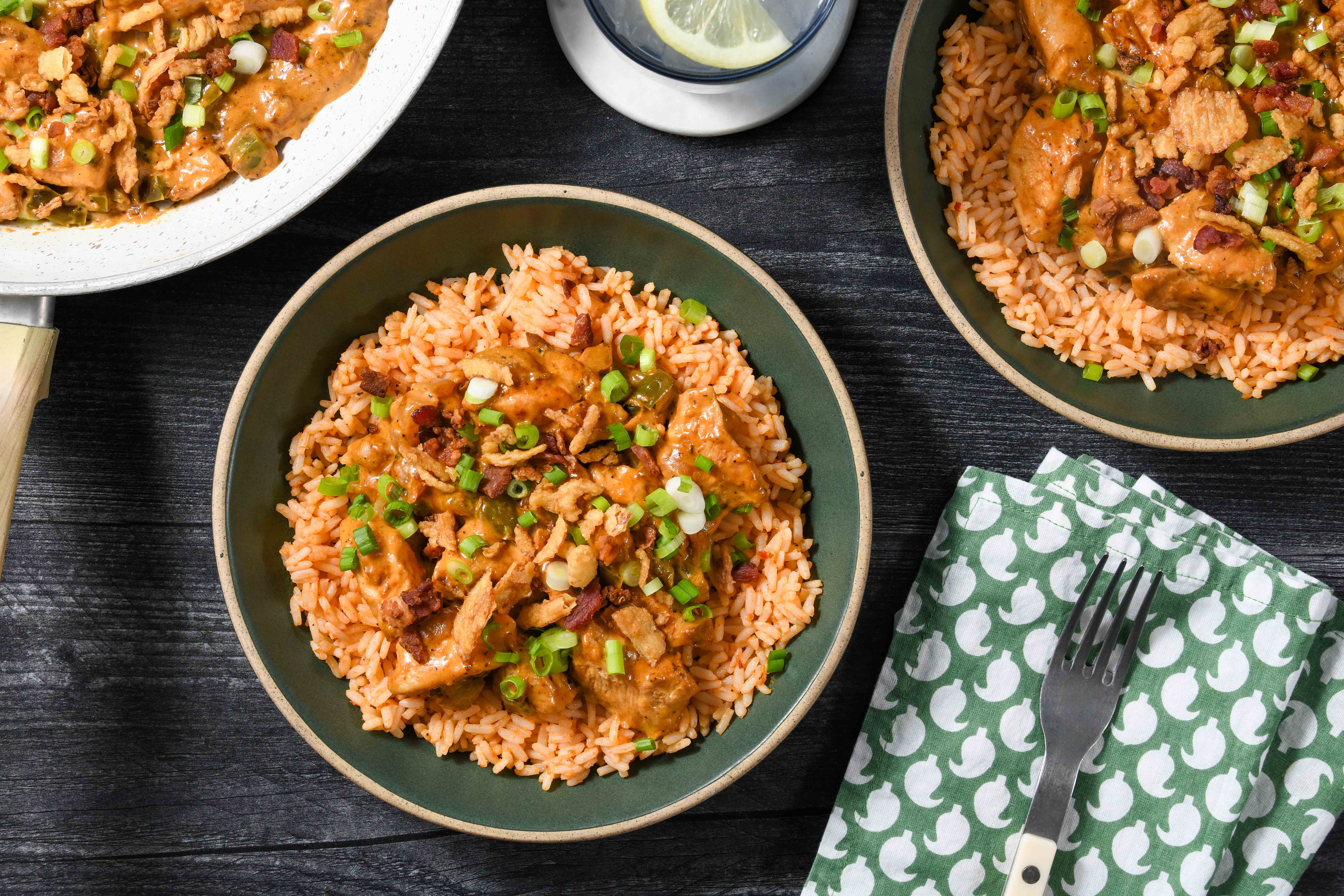 Bayou Rice One-Pan Bayou Chicken and Rice Recipe - Home Chef