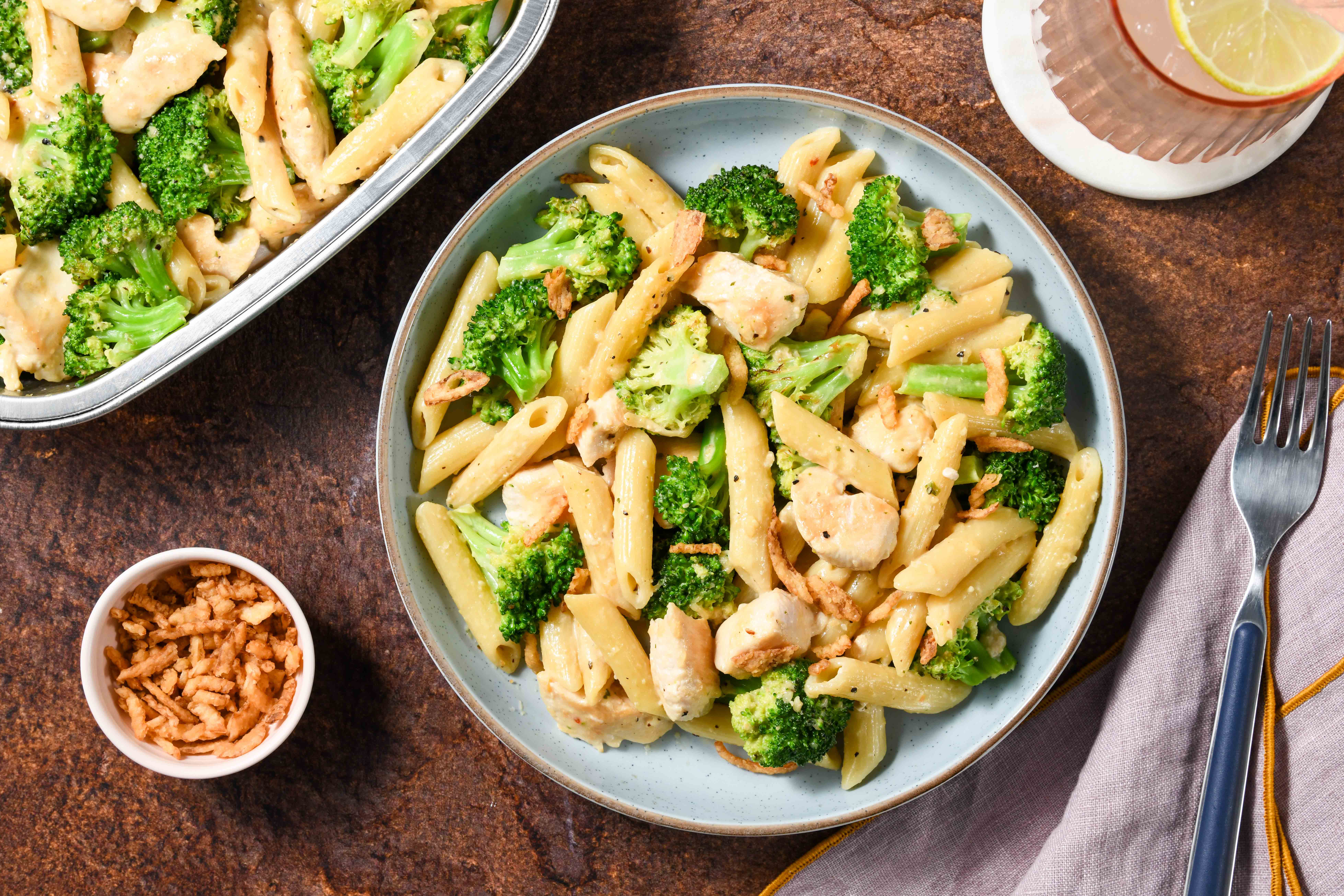 Creamy Chicken and Broccoli Alfredo Recipe - Home Chef