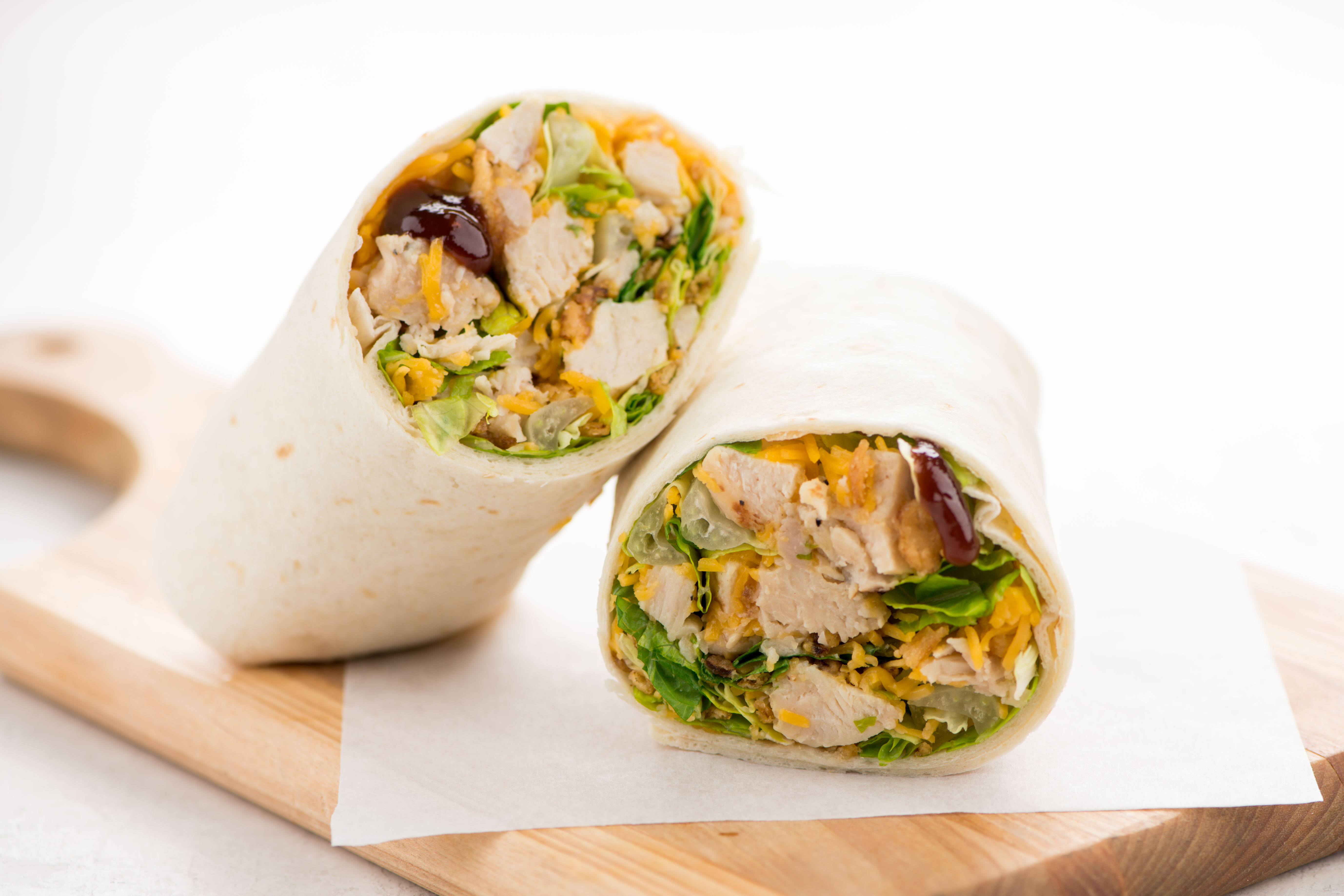 BBQ Chicken & Cheddar Wrap Recipe - Home Chef