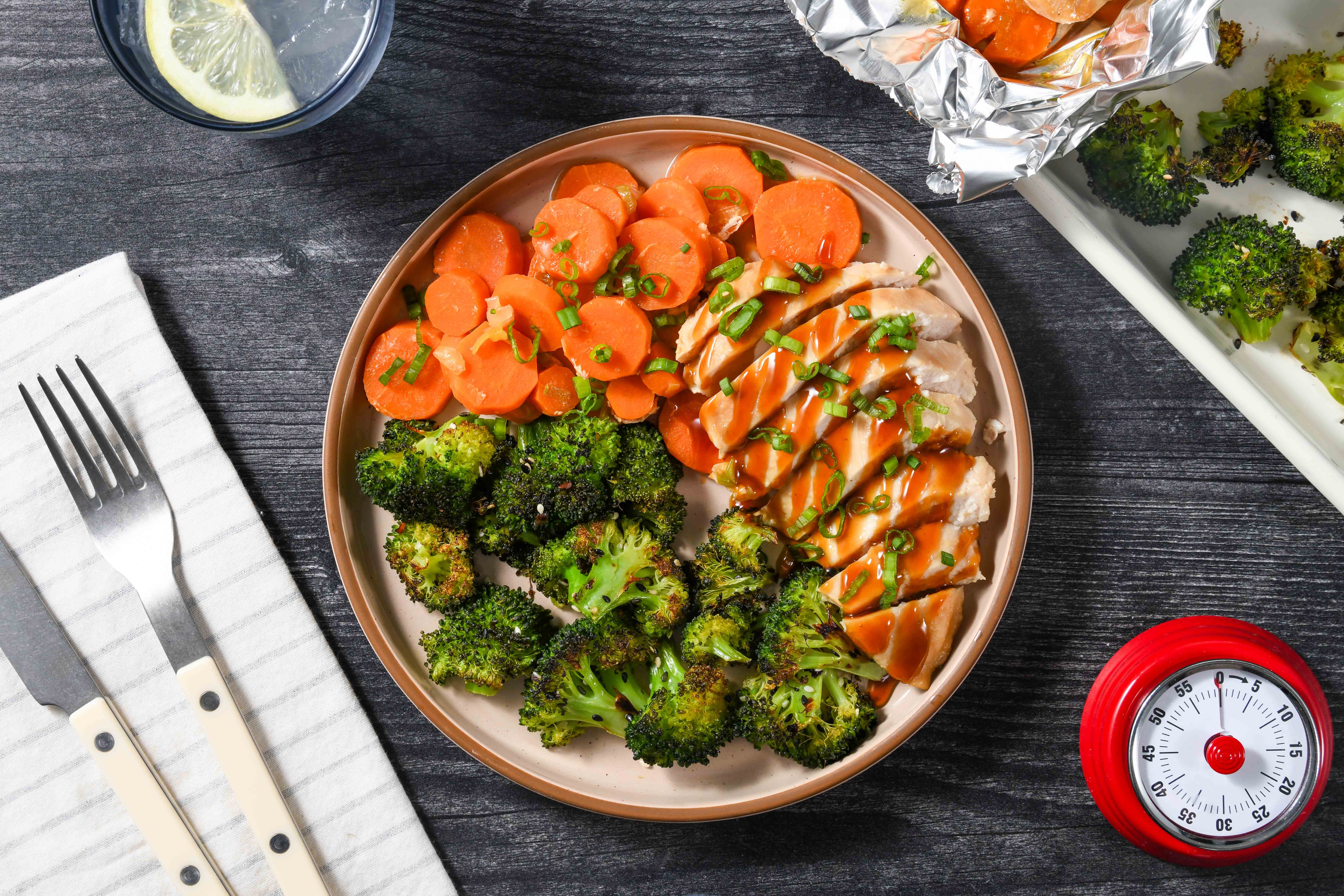 Sheet Pan Foil-Packet Chicken Teriyaki Recipe - Home Chef