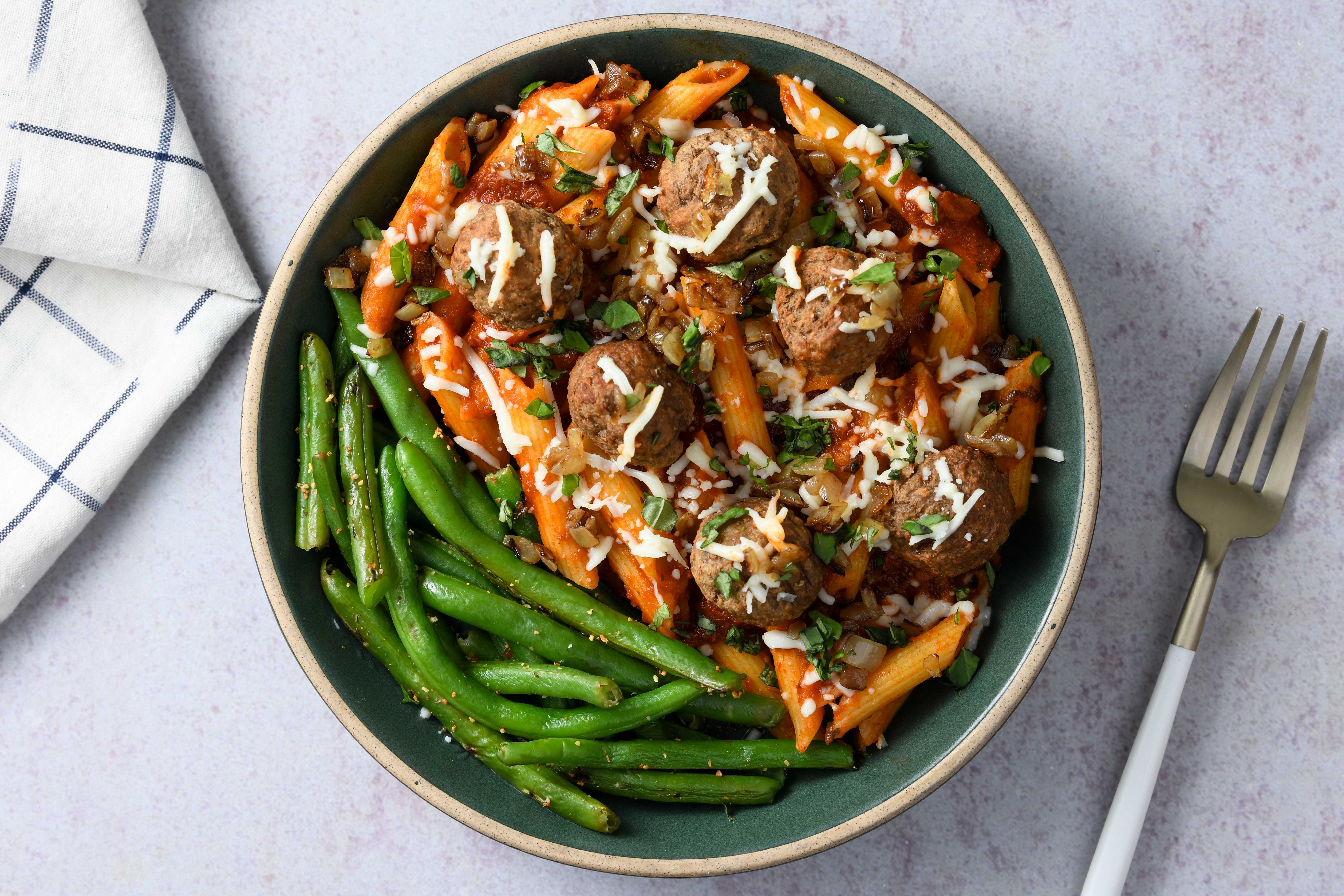 Turkey Meatball Amatriciana Recipe - Tempo
