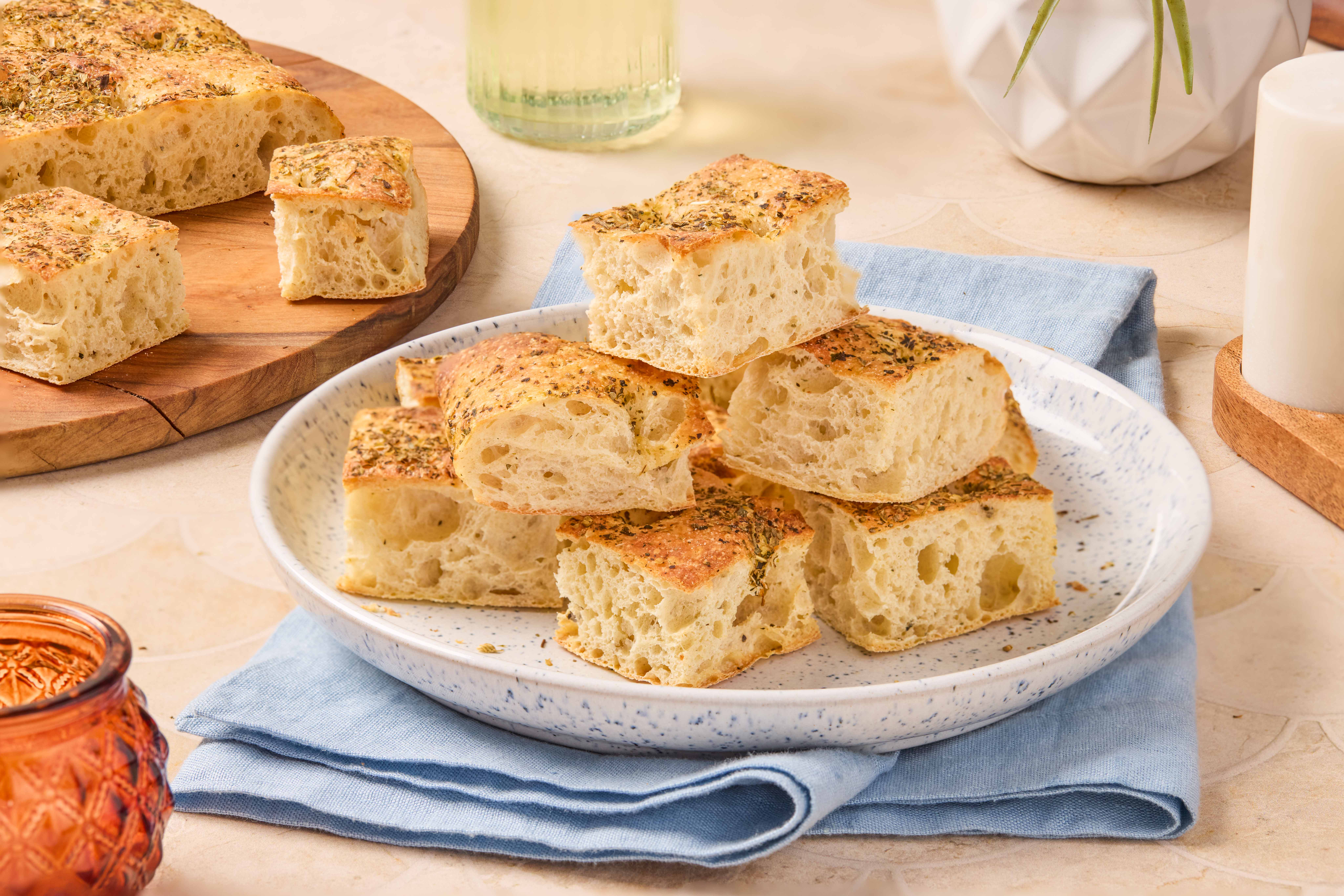 Olive Oil & Fine Herbs Focaccia Recipe - Home Chef