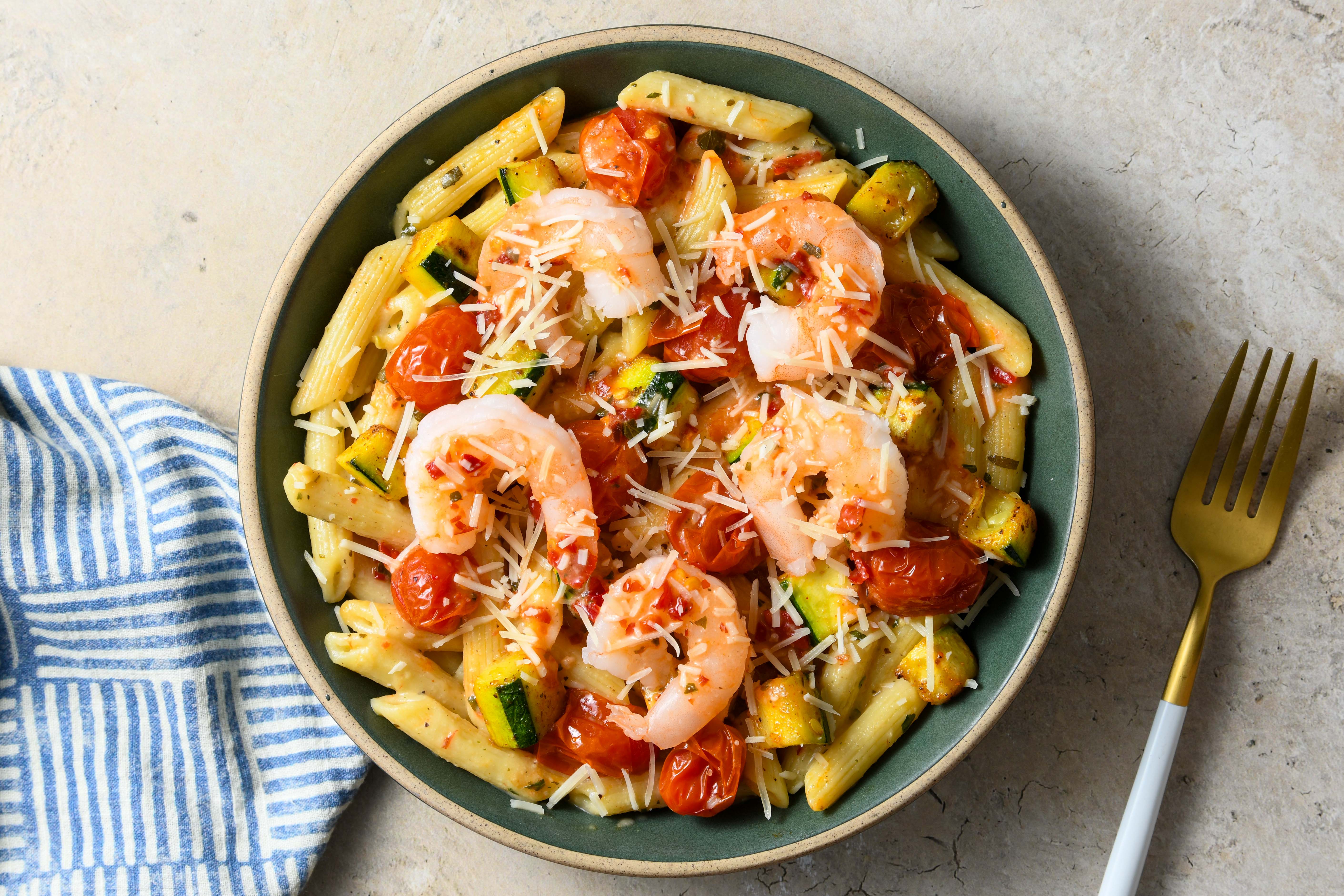 Calabrian Chili Shrimp Scampi Recipe - Tempo