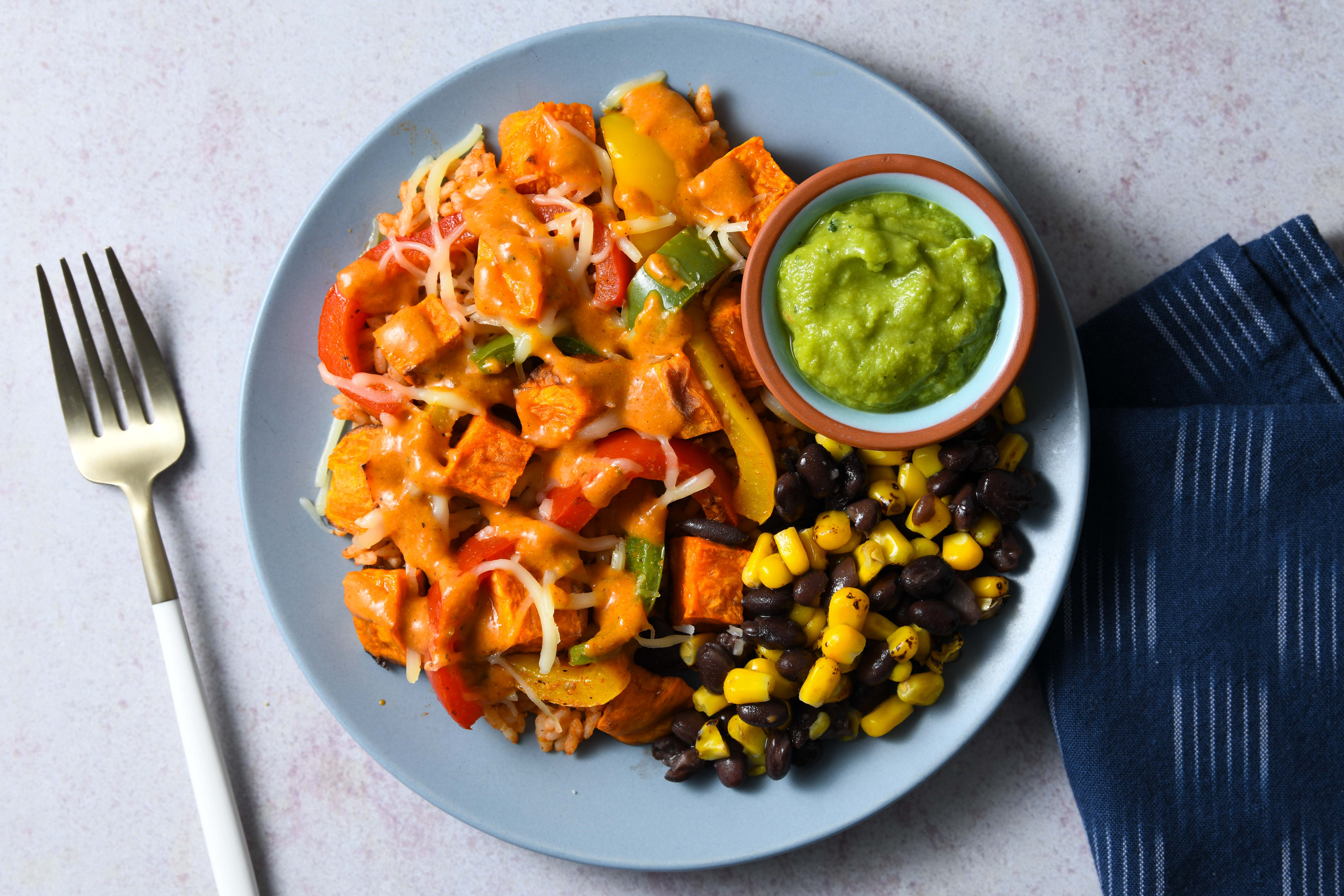 Spicy Ranchero Sweet Potato Bowl Recipe - Tempo