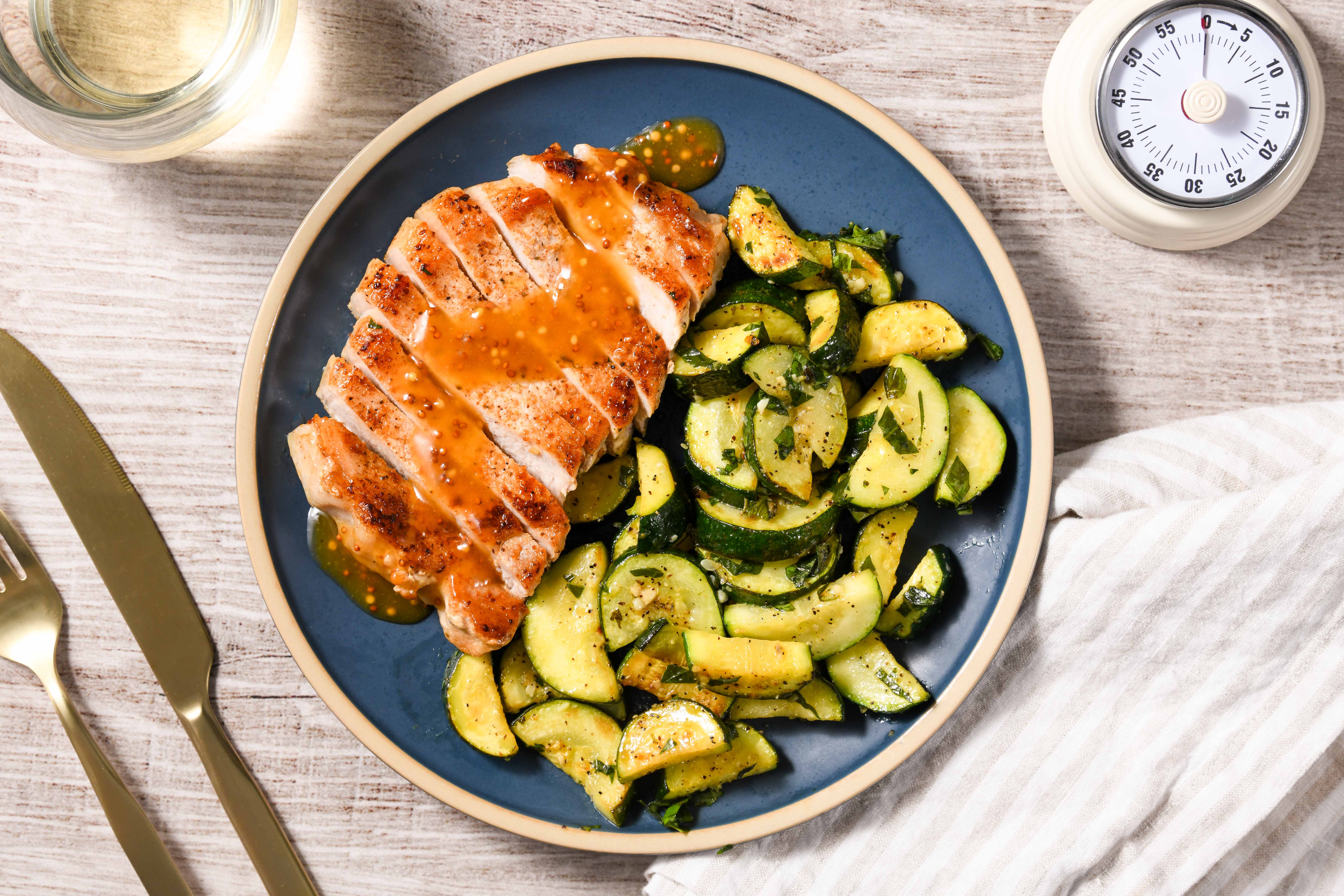Tangy Mustard Pork Chop