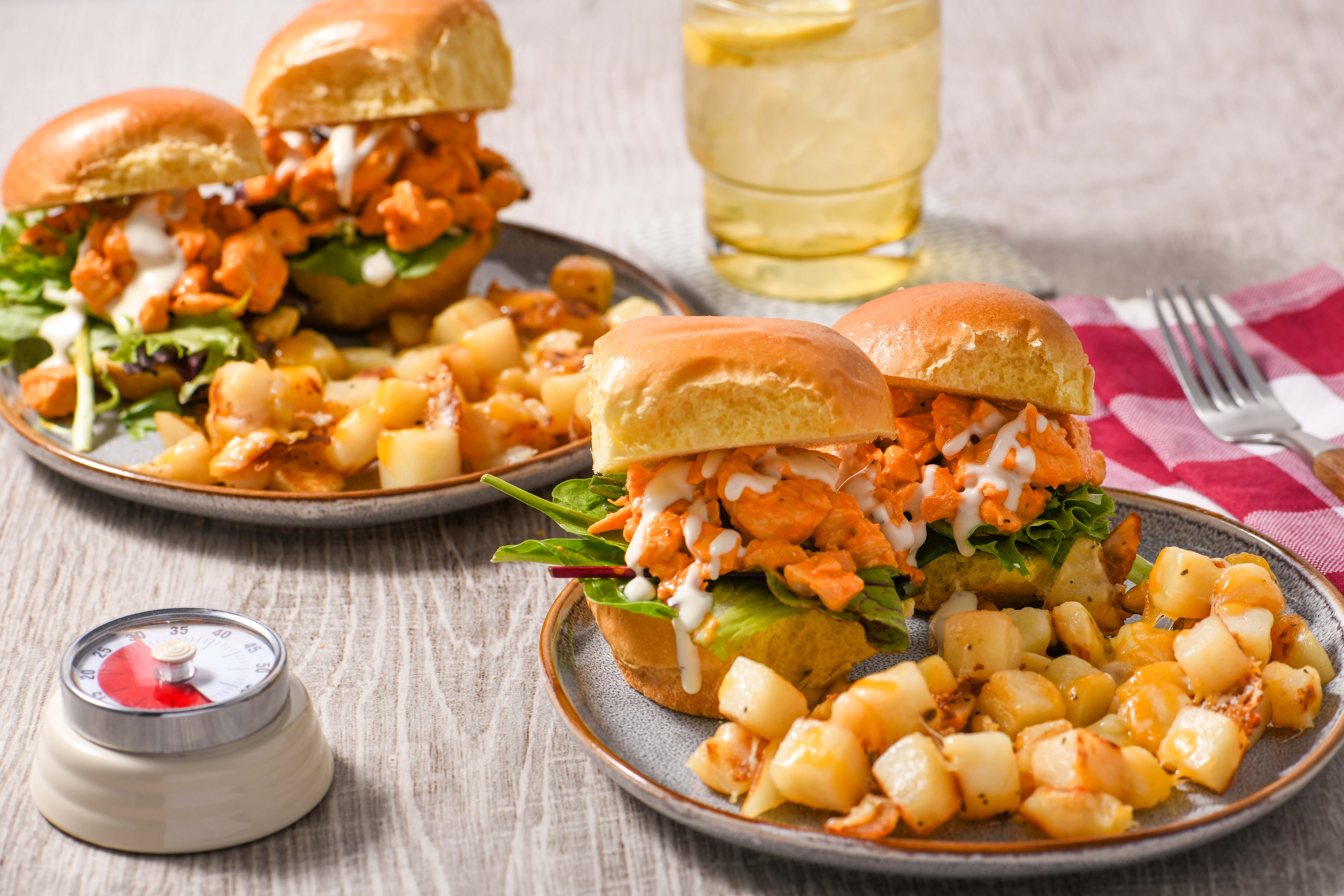 Buffalo Ranch Chicken Sliders Recipe - Home Chef