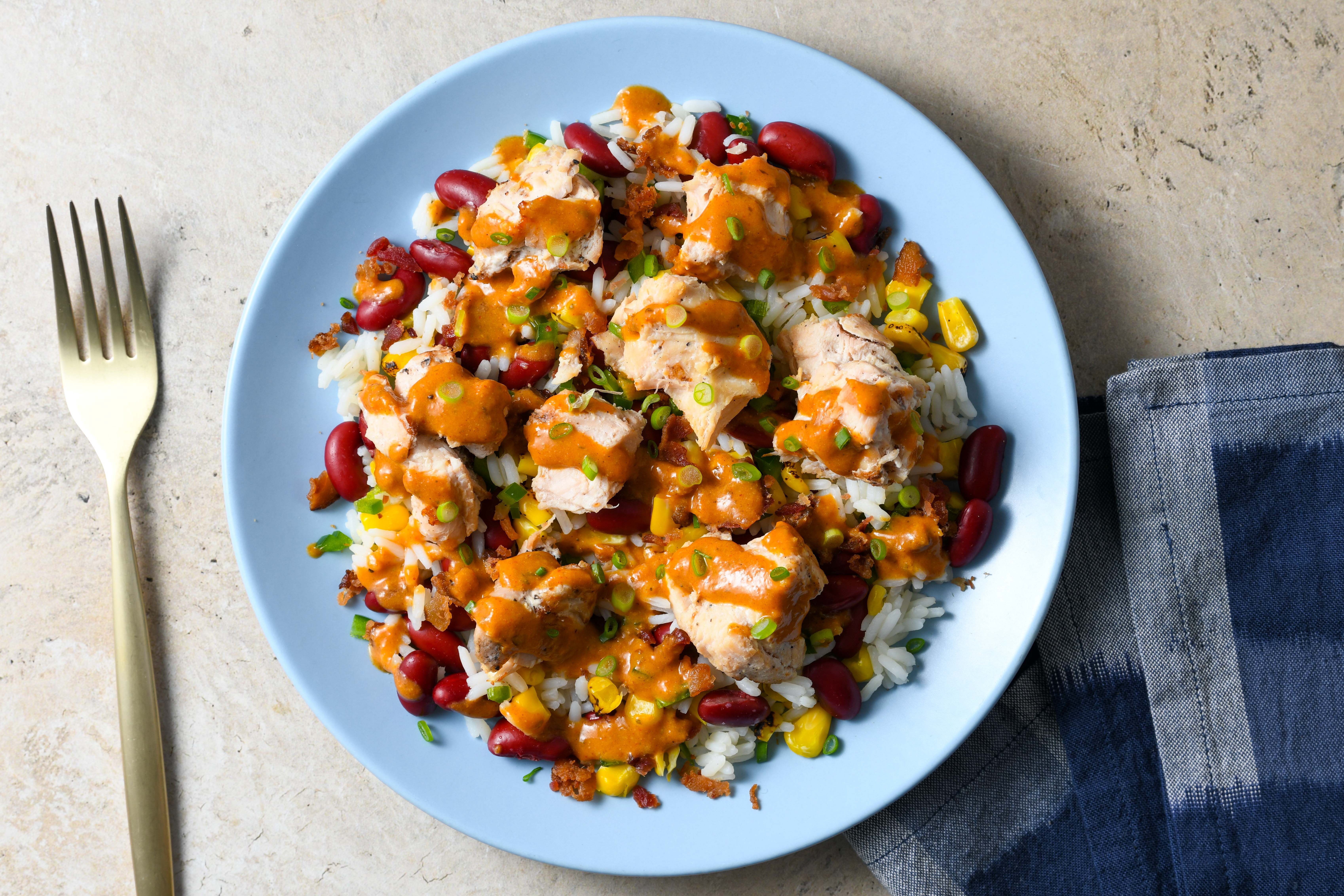 Hot Cajun Chicken and Jalapeño Rice Recipe - Home Chef