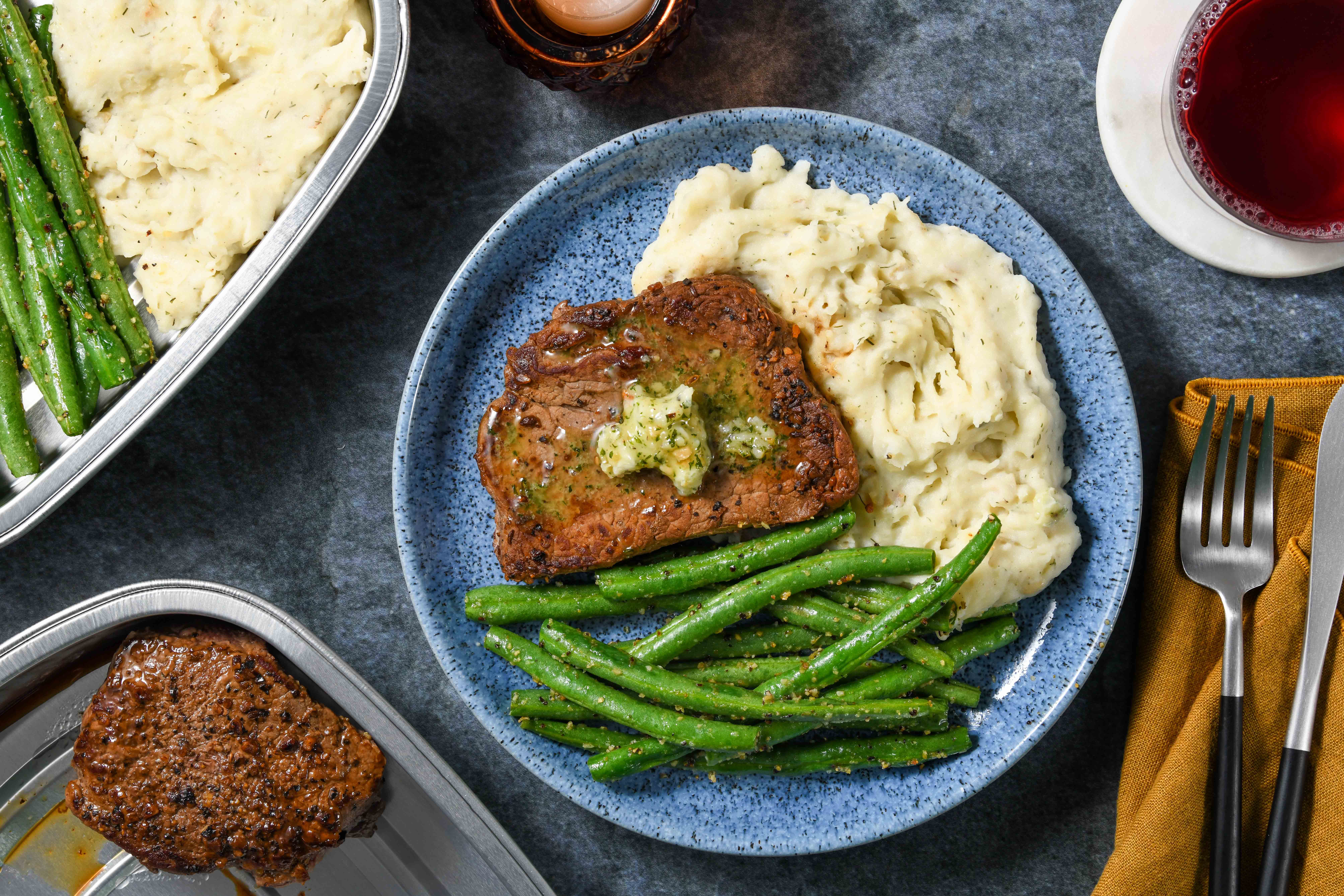 Buttery Garlic Sirloin