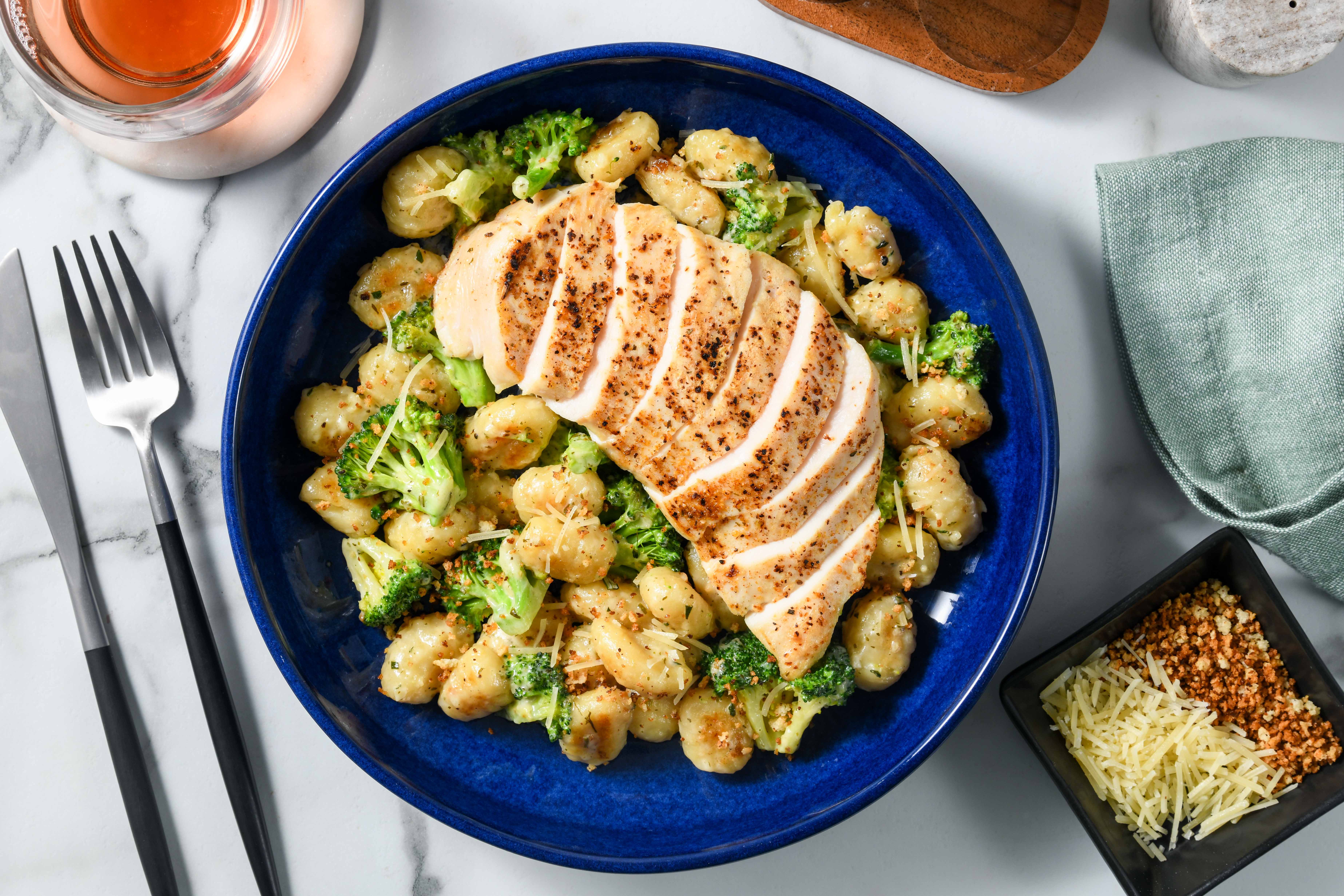 Rosemary Chicken and Rich Gnocchi
