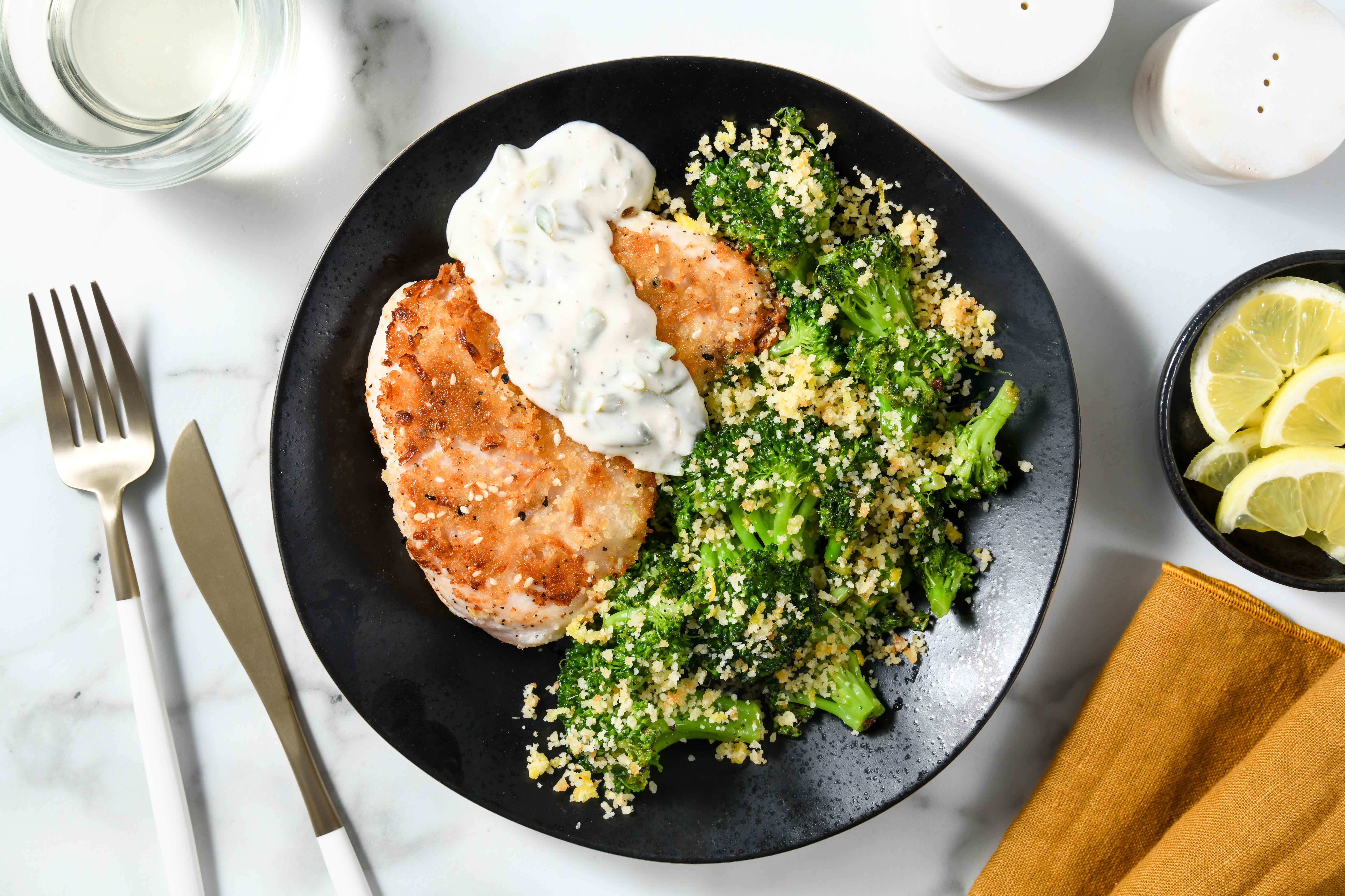 Poppy Seed Sesame Chicken