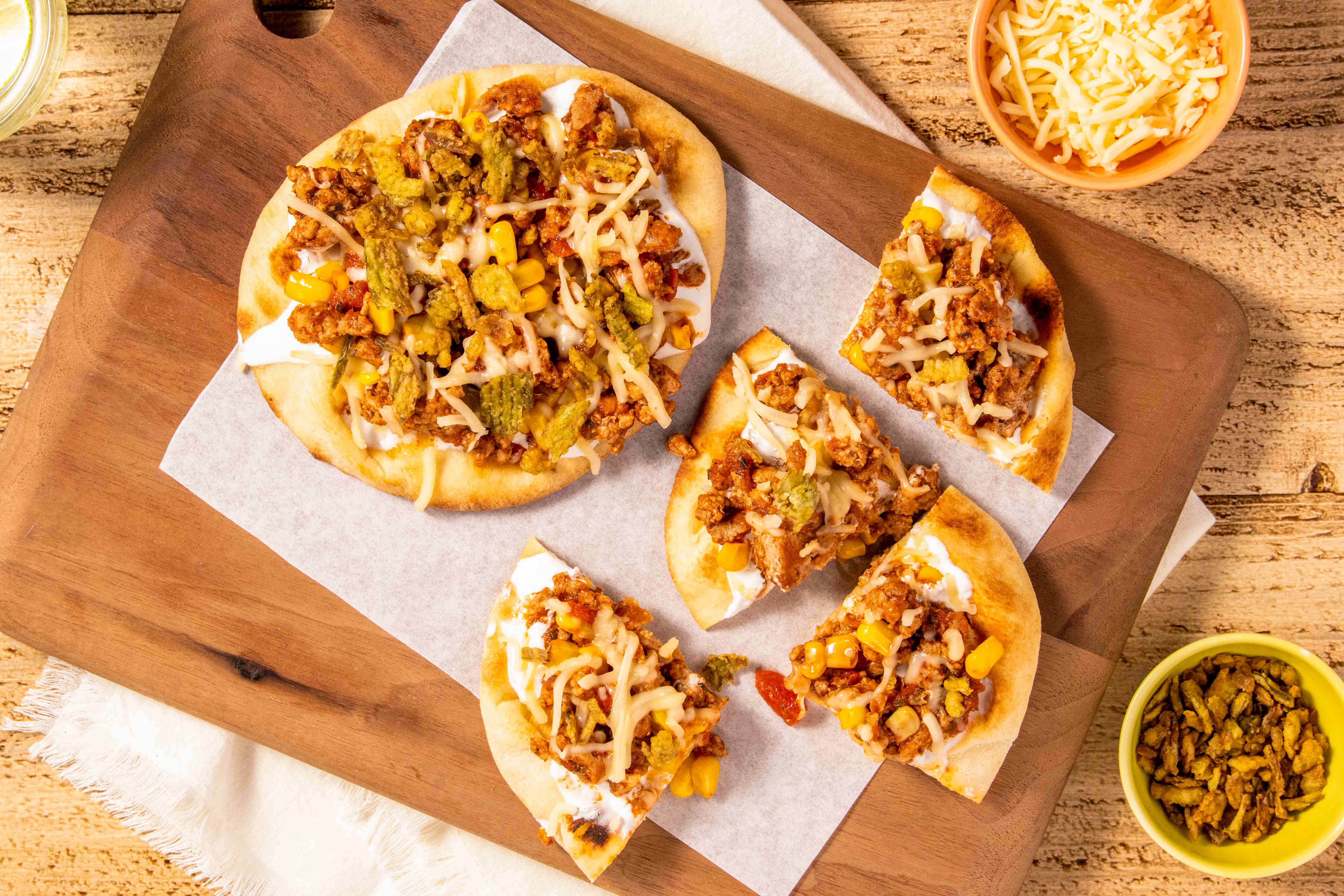 Mini Carnitas (Pork) Flatbreads