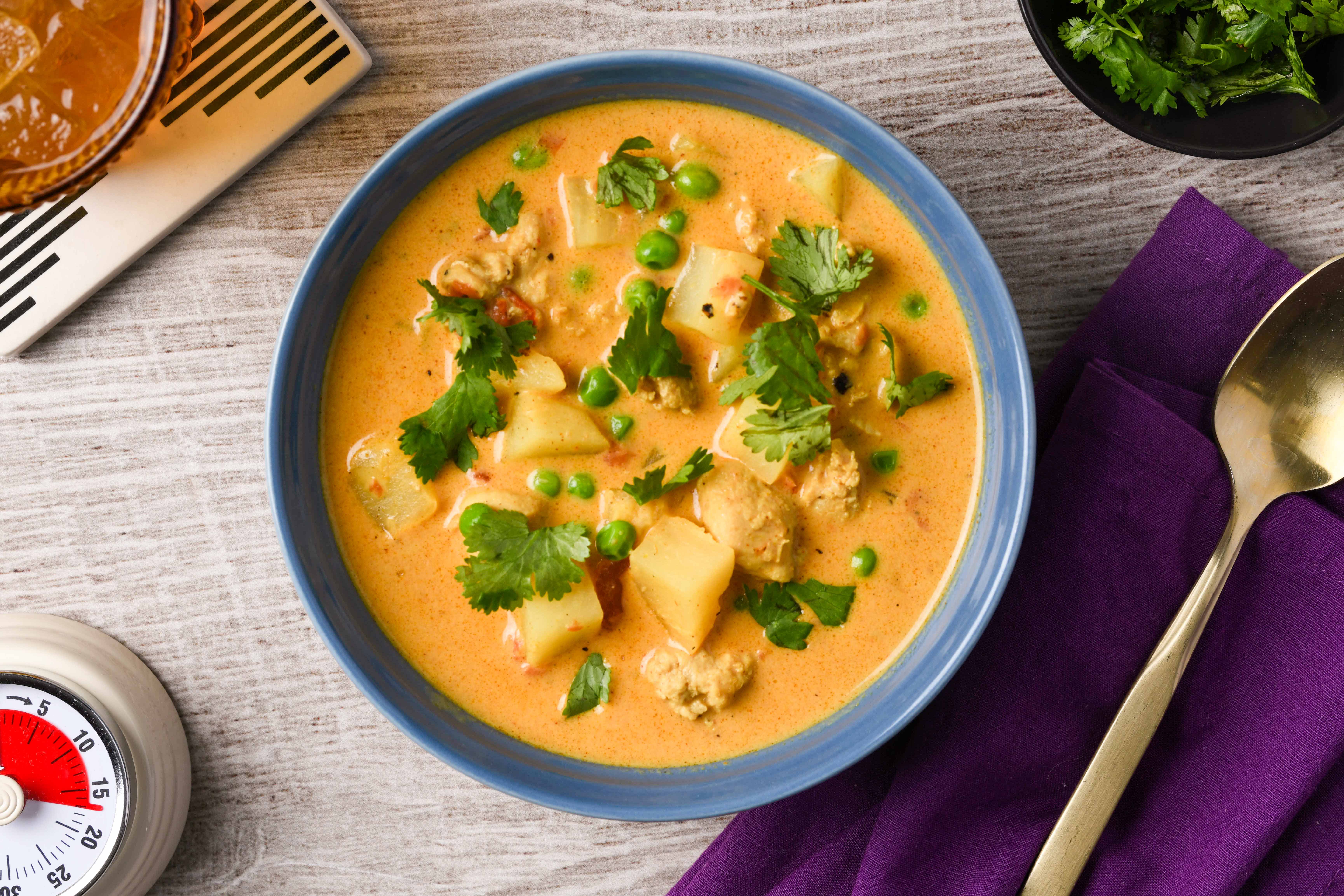 Deconstructed Chicken Samosa Soup Recipe - Home Chef