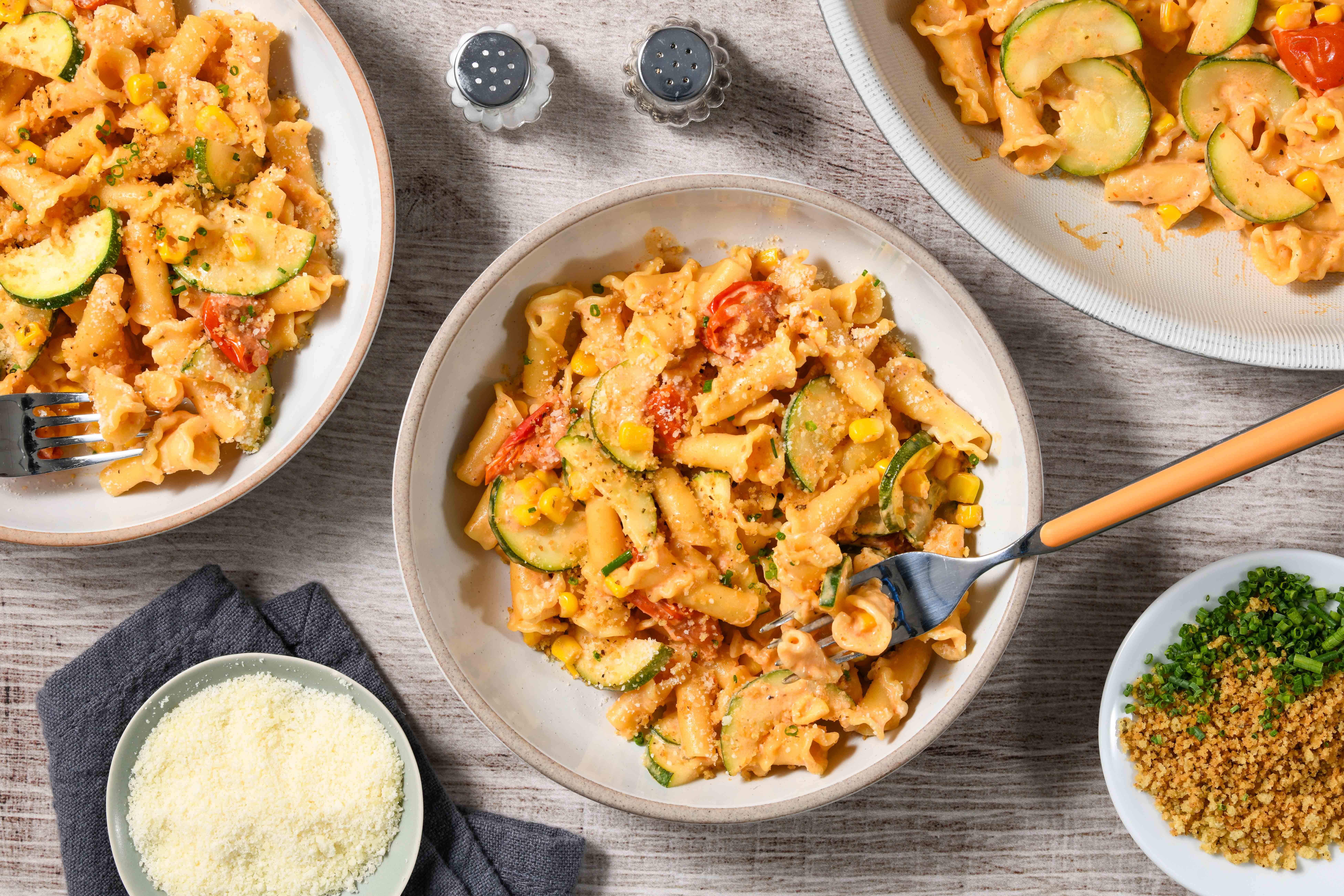 One Pan Summer Bounty Pasta