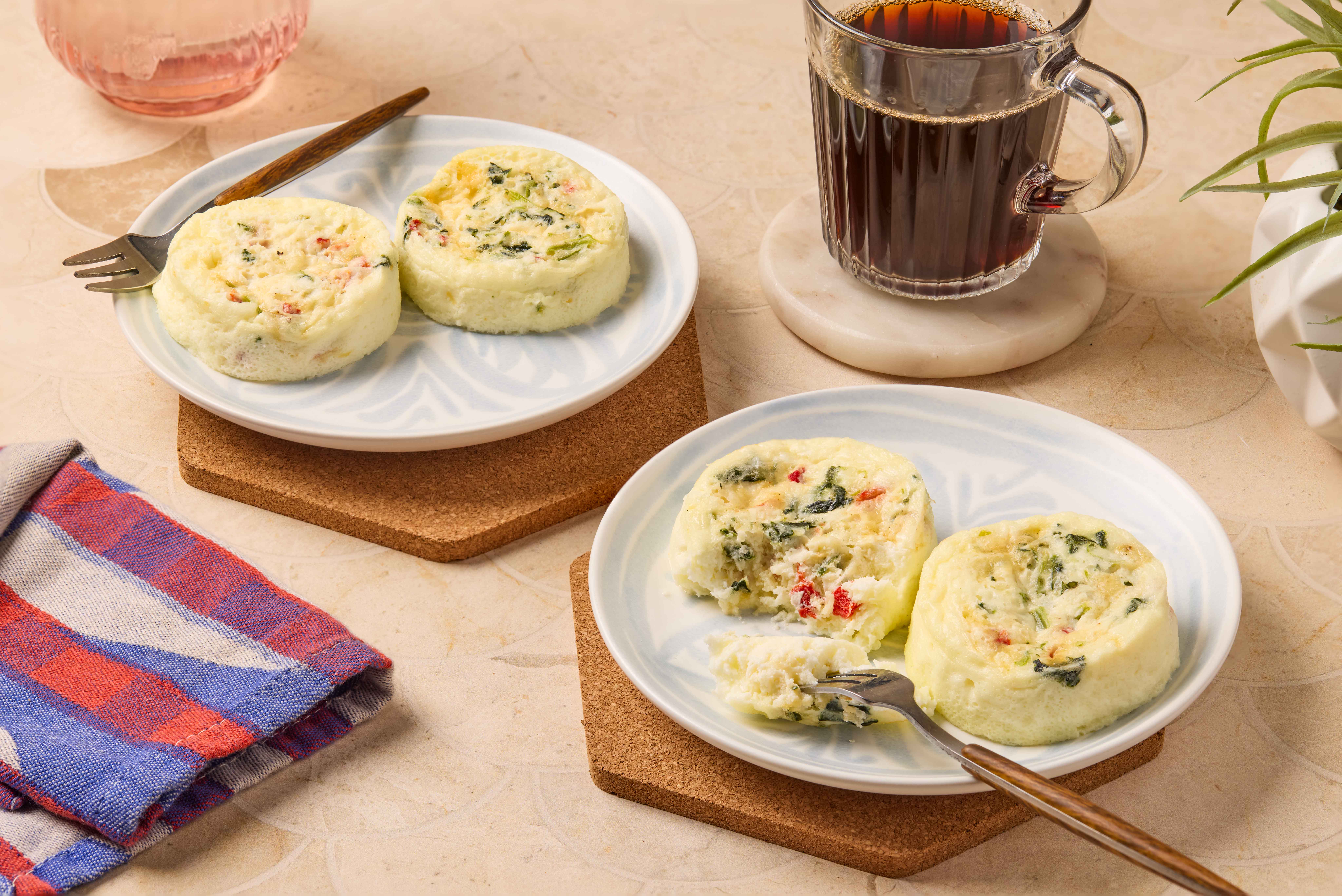 Spinach Florentine Egg White Bites
