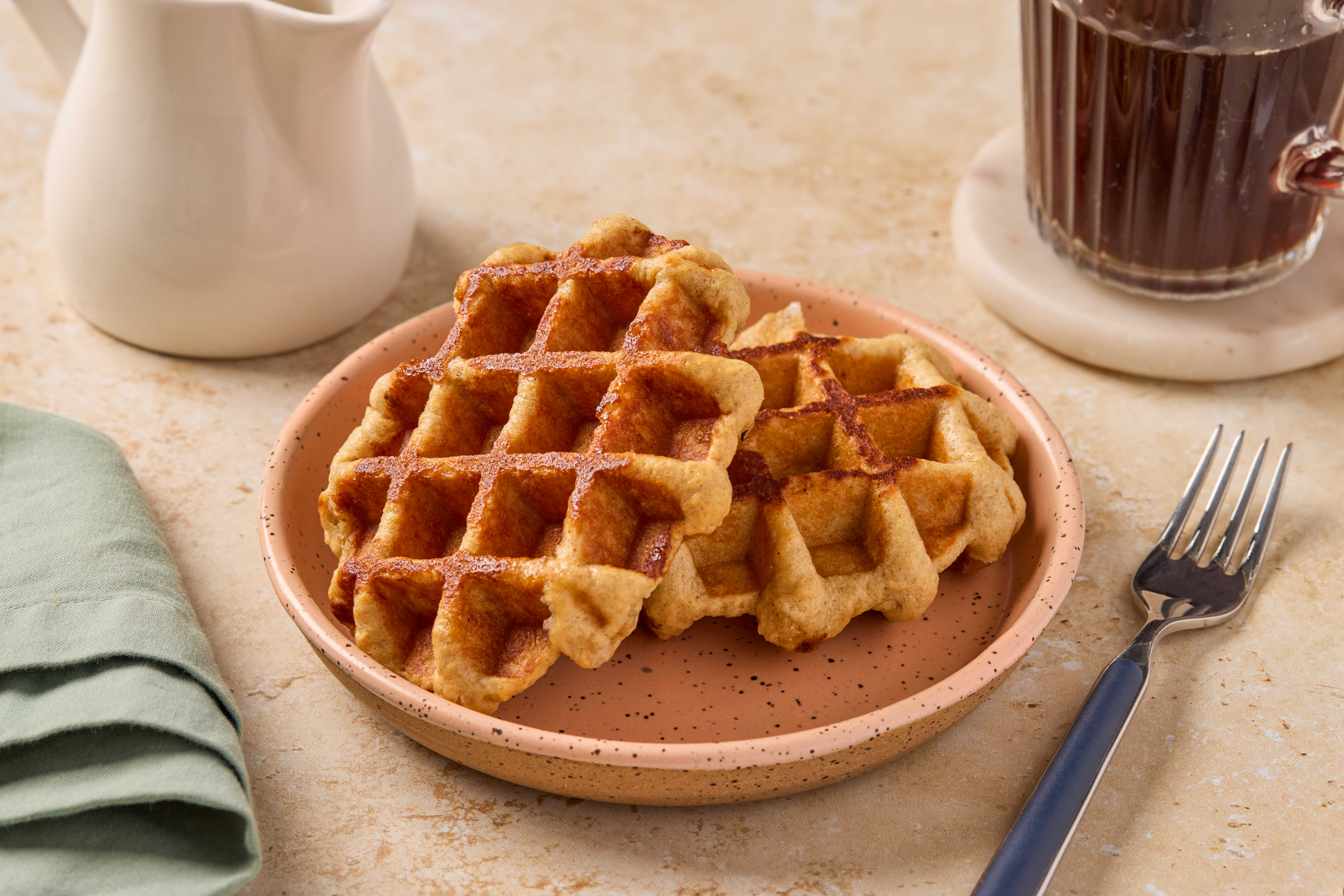 Sweet Cinnamon Waffles