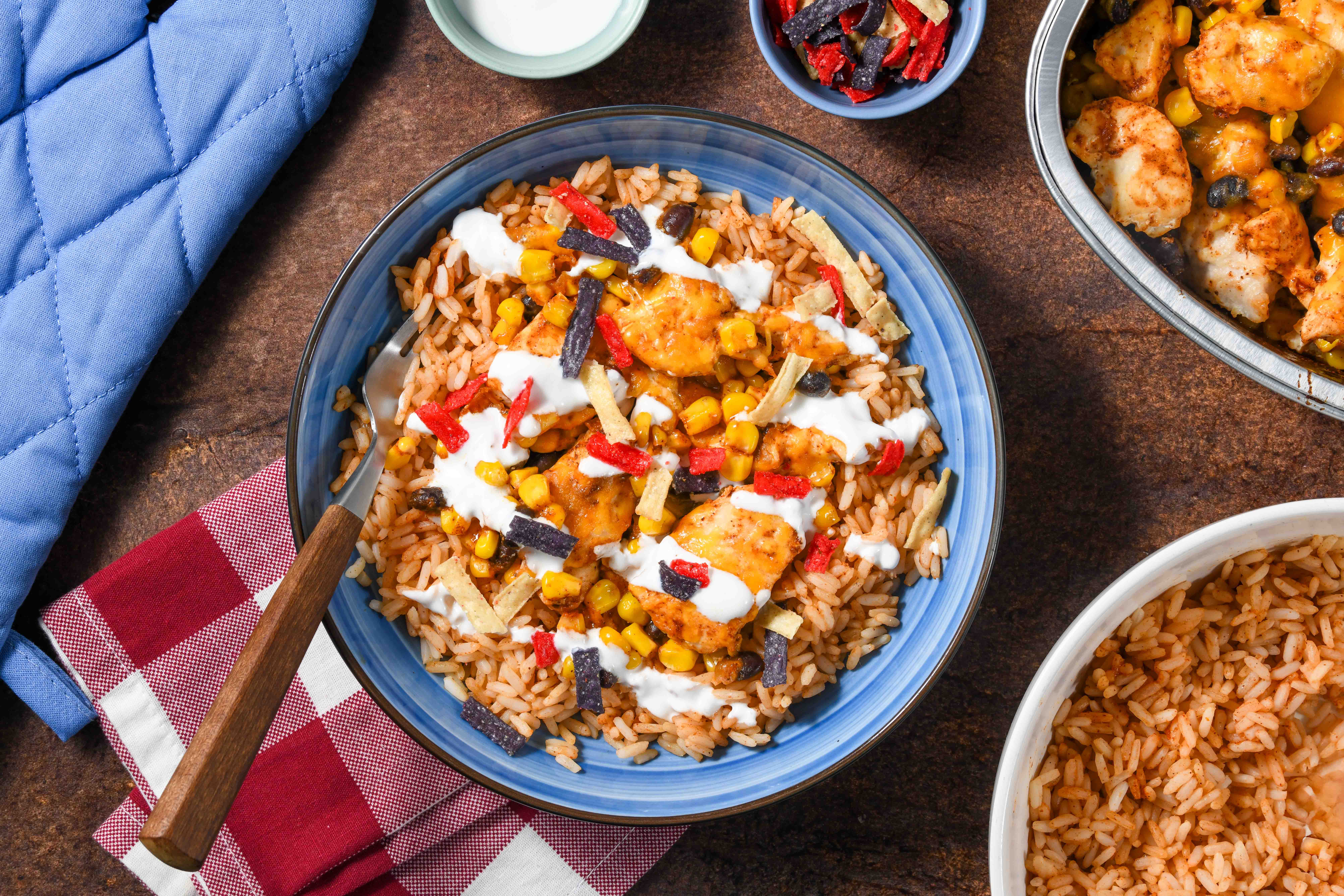 Chicken Enchilada Bowl