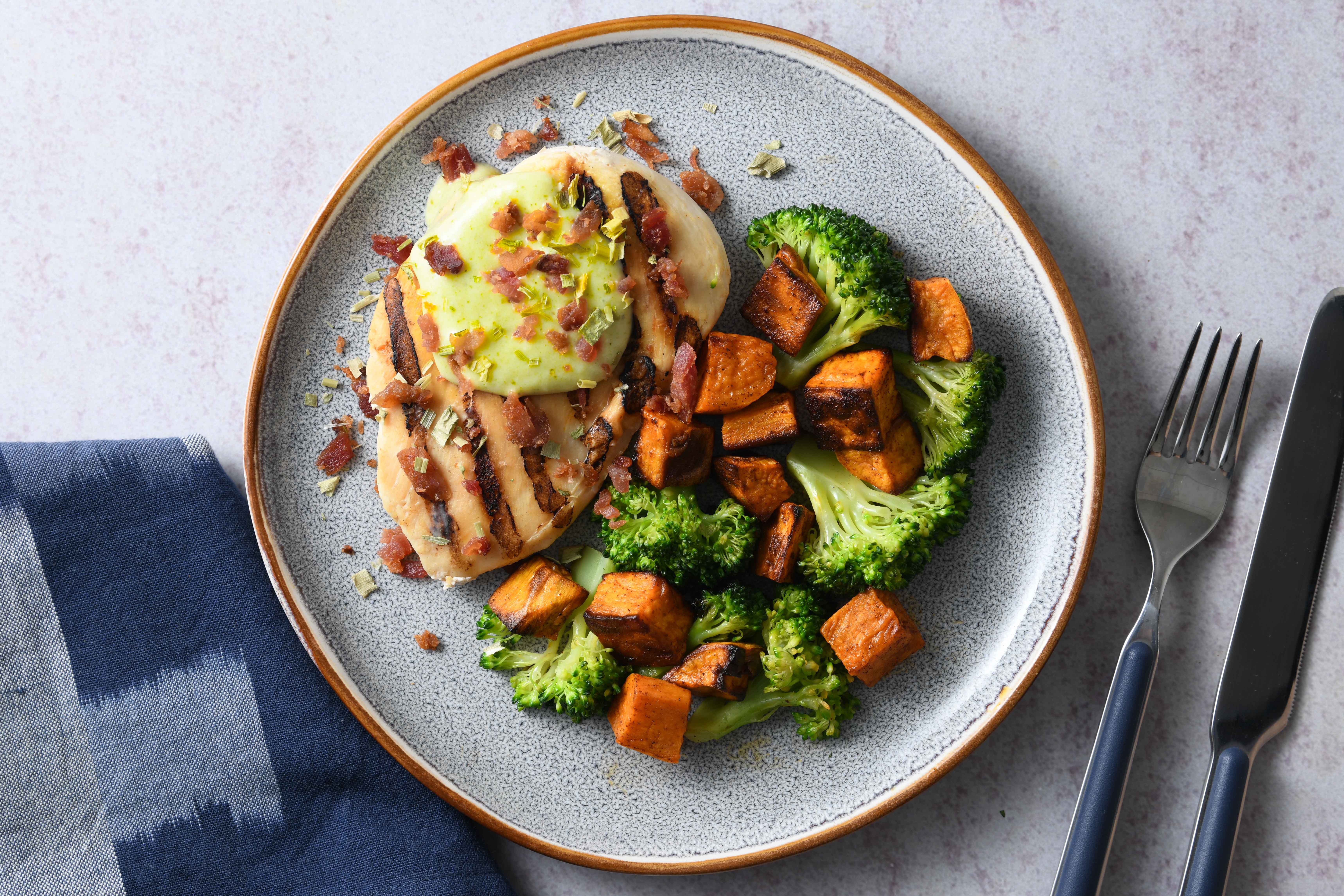 Poblano Bacon Chicken Breast