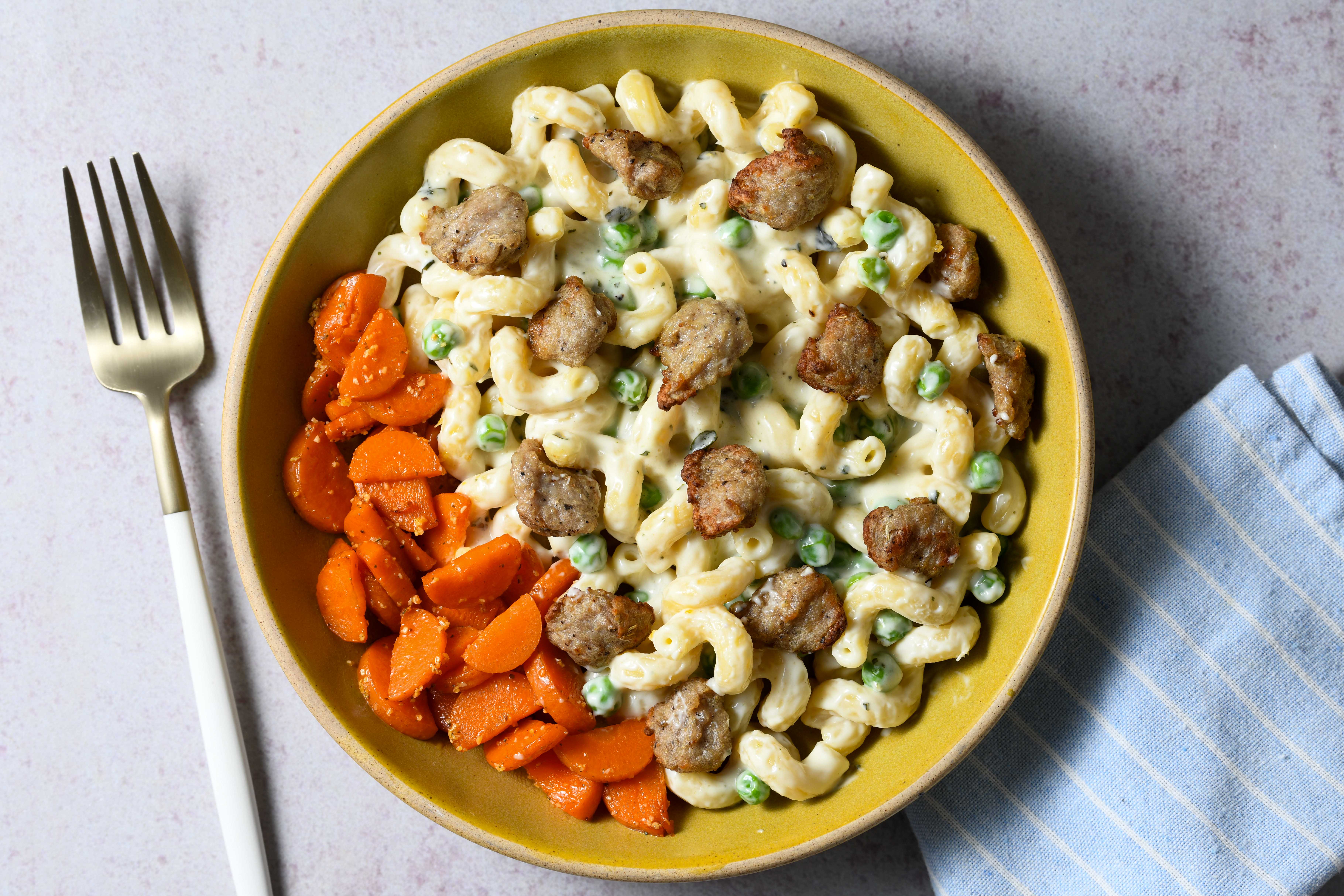 Creamy Garlic Sausage Cavatappi Recipe - Home Chef